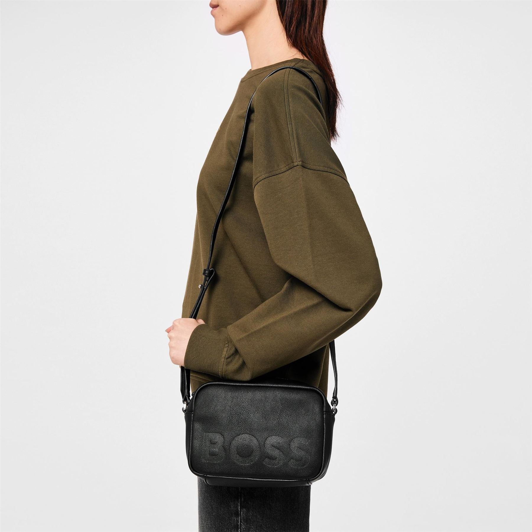 Boss Yona Xb Textured Leather Crossbodyody Bag