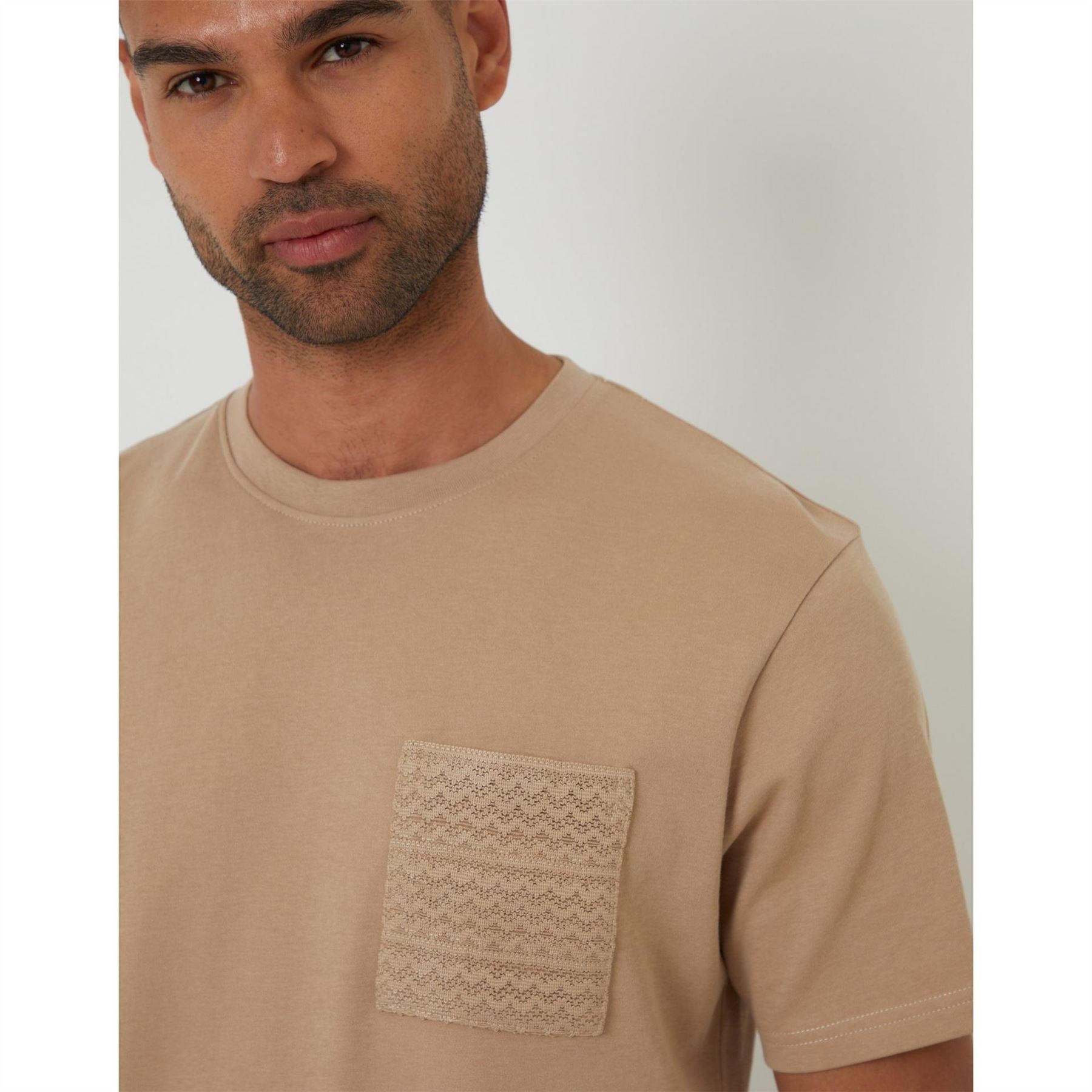 Threadbare Havana Regular Fit Crew Neck T-Shirt
