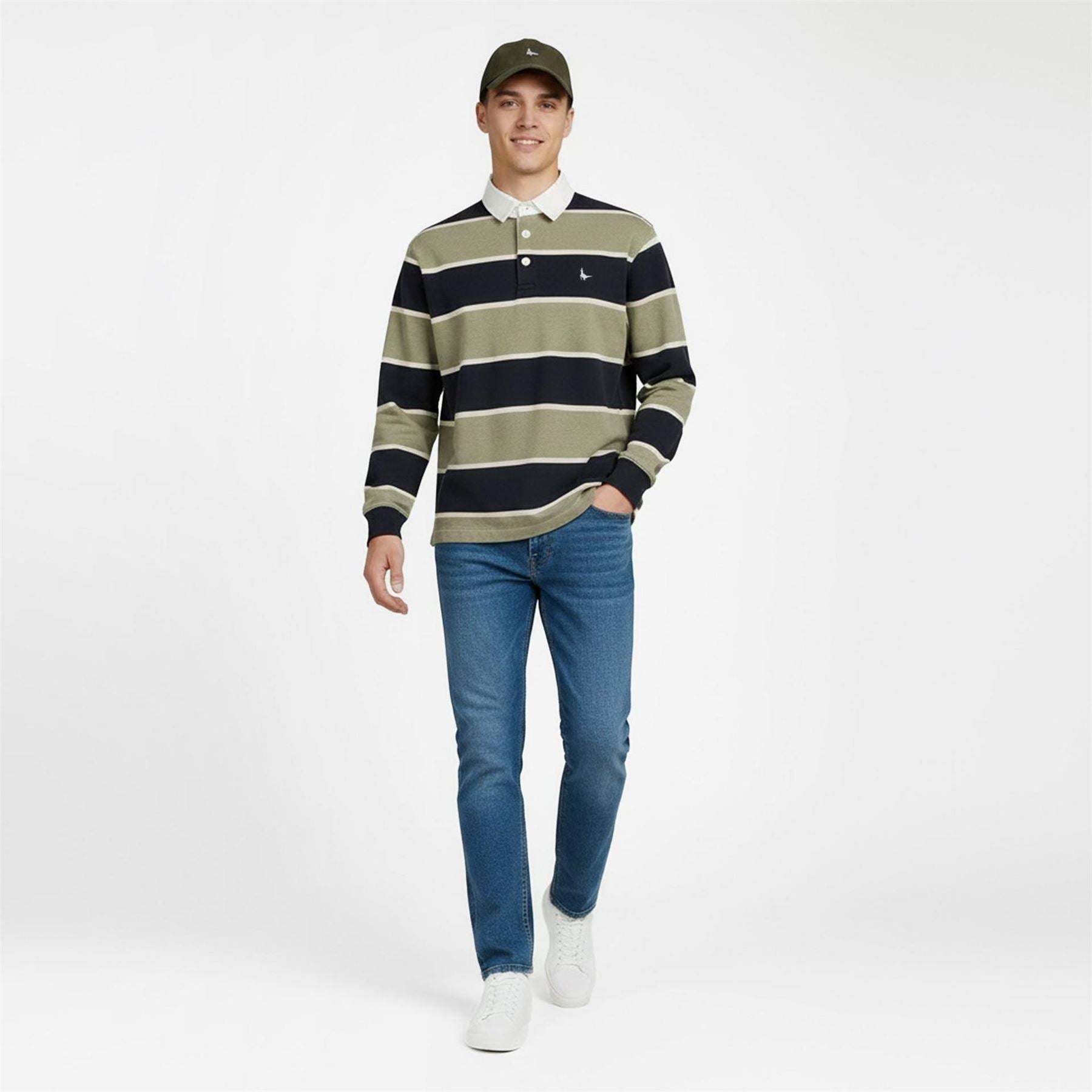 Jack Wills Stripe Crew Sweatshirt