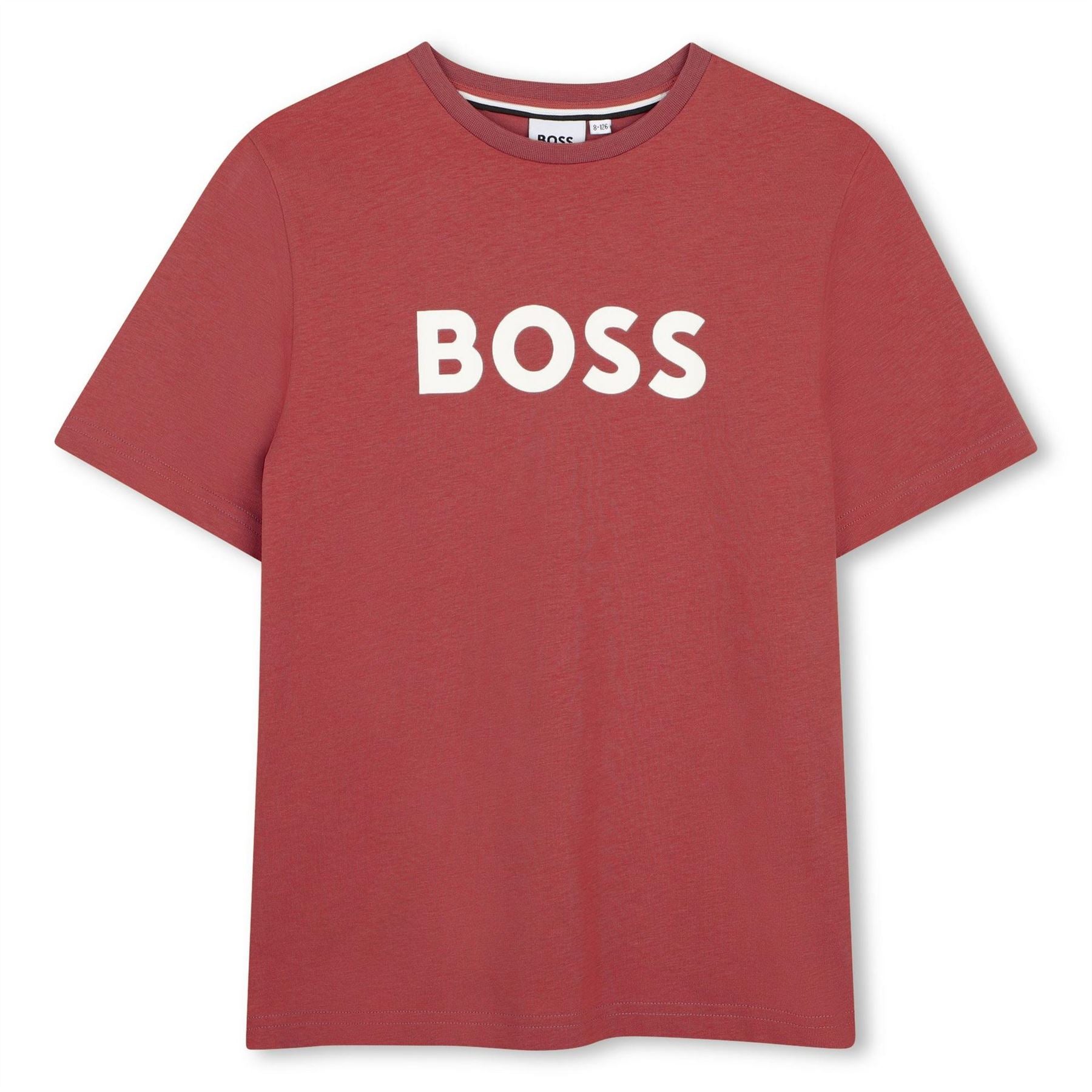 Boss Printed Logo Crew Neck Short Sleeve Jersey T-Shirt