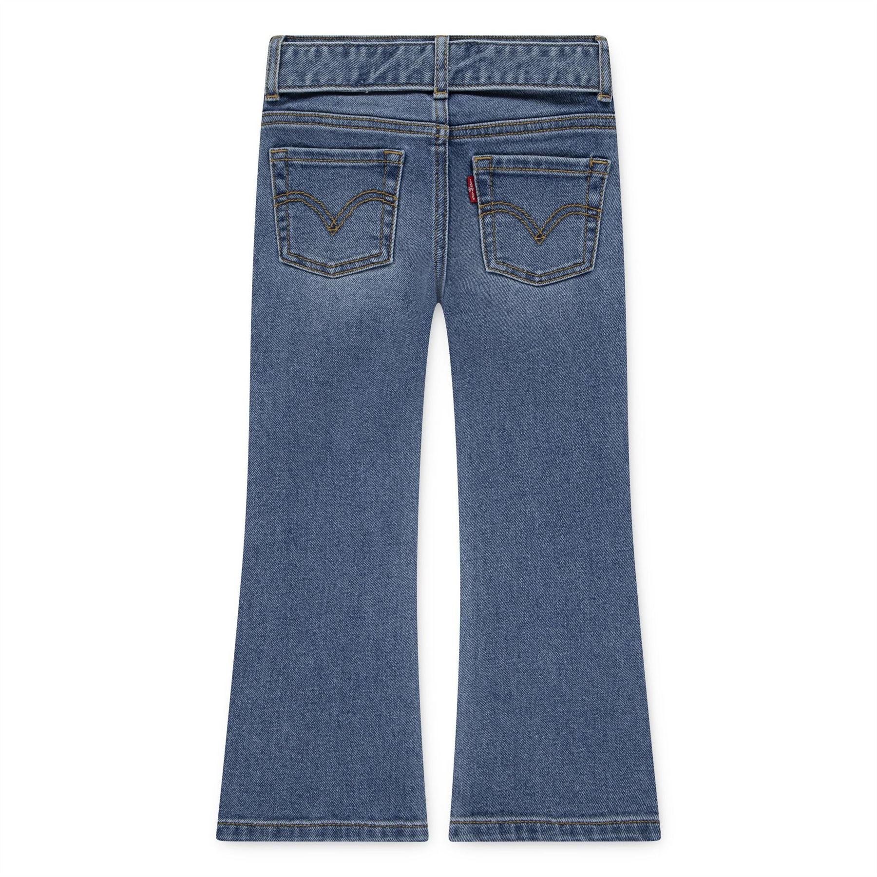 Levis Flared Five Pocket Design Jeans