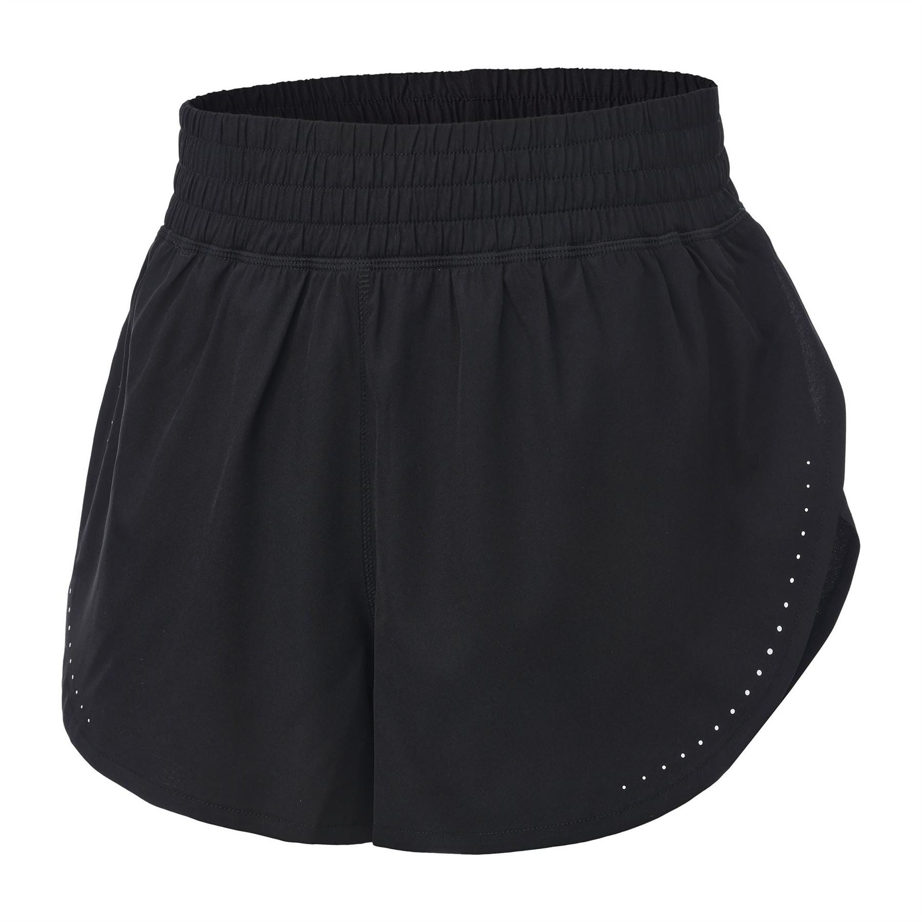 LA Gear Womens Essential High Waisted 2 In 1 Running Shorts