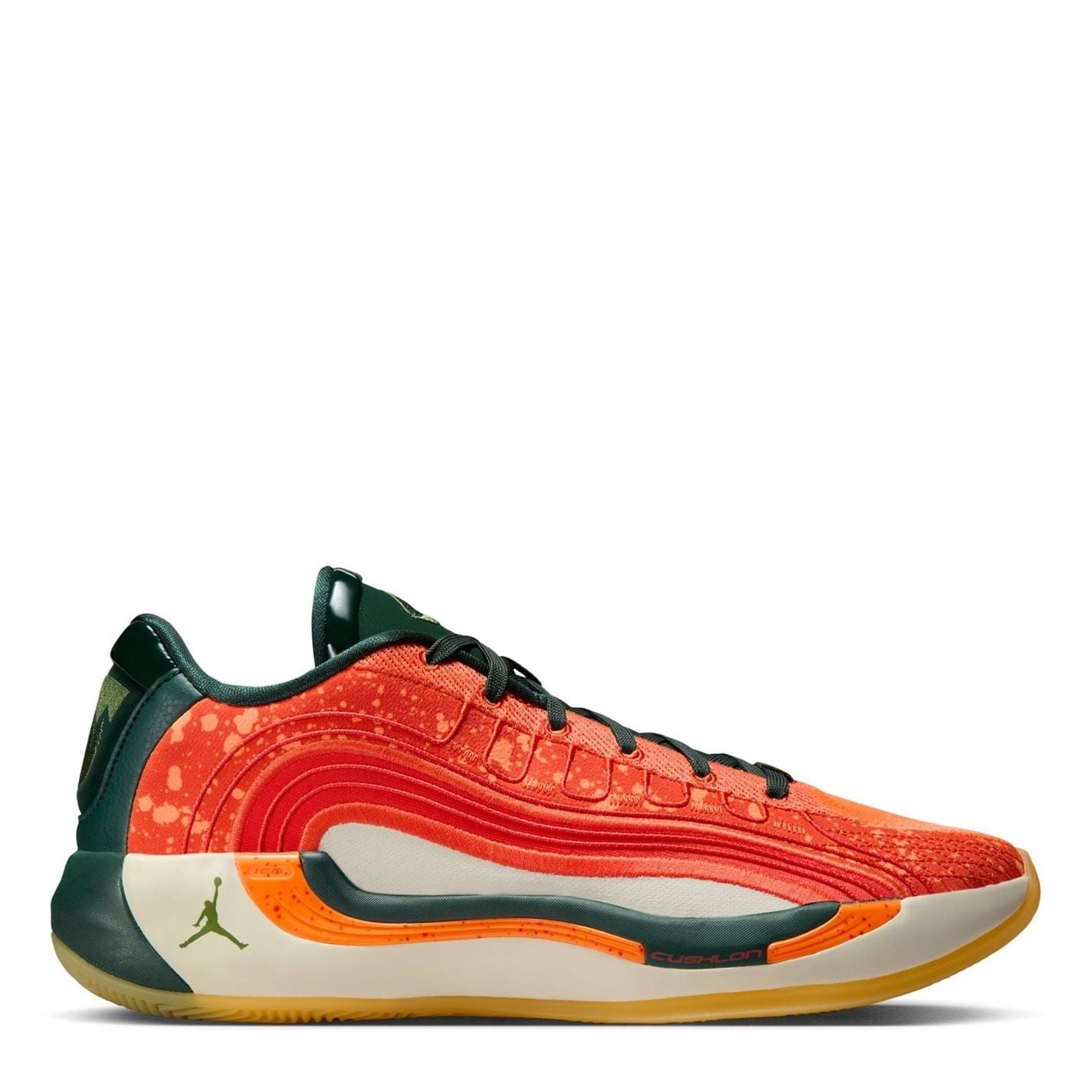 Air Jordan Luka 4 Low Top Round Toe Flat Heel Sneakers