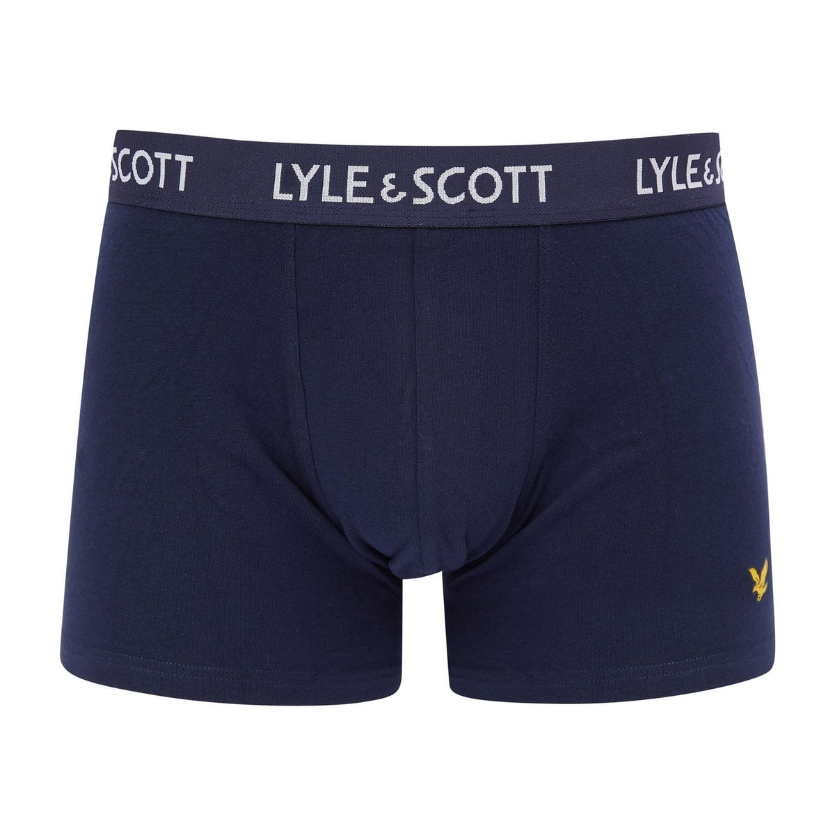 Lyle and Scott 5 Pack Plain Design Trunks