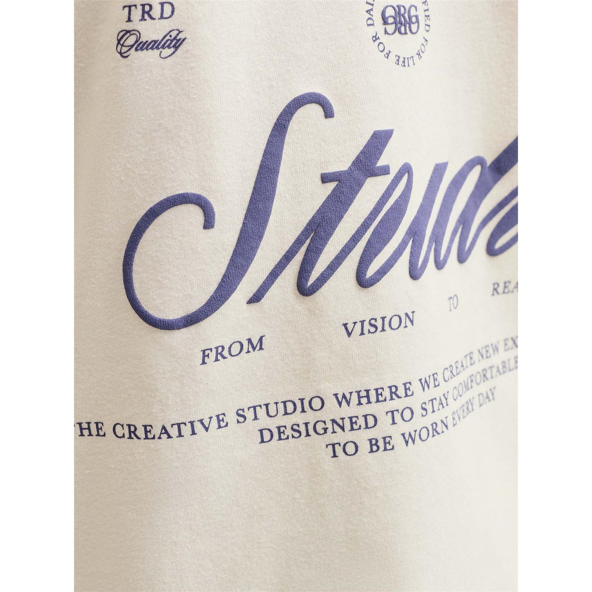 Jack and Jones Junior Lettering Graphic Crew Neck Short Sleeve T-Shirt