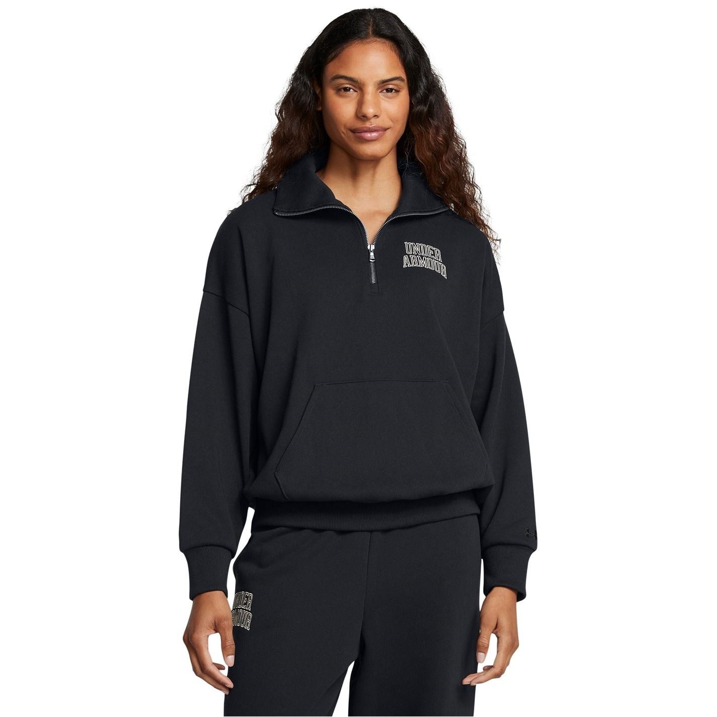 Under Armour Icon Hooded Neck Drop Shoulder Oversize Fit Hoody