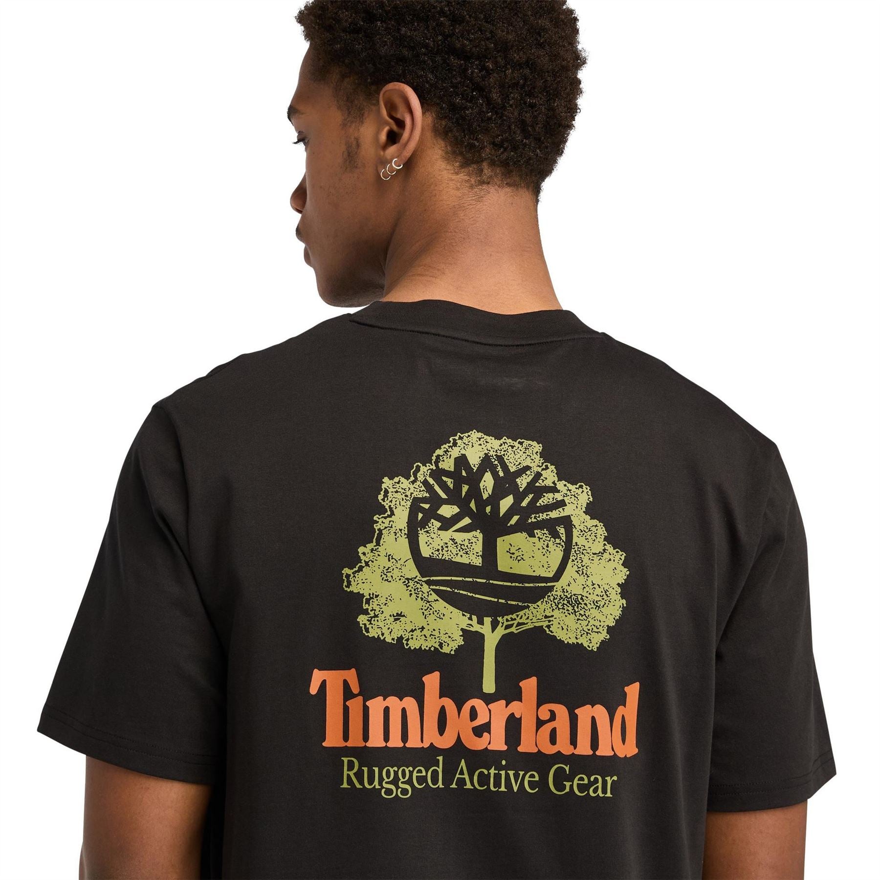 Timberland Rugged Active Gear Back Graphic Slim Fit T-Shirt