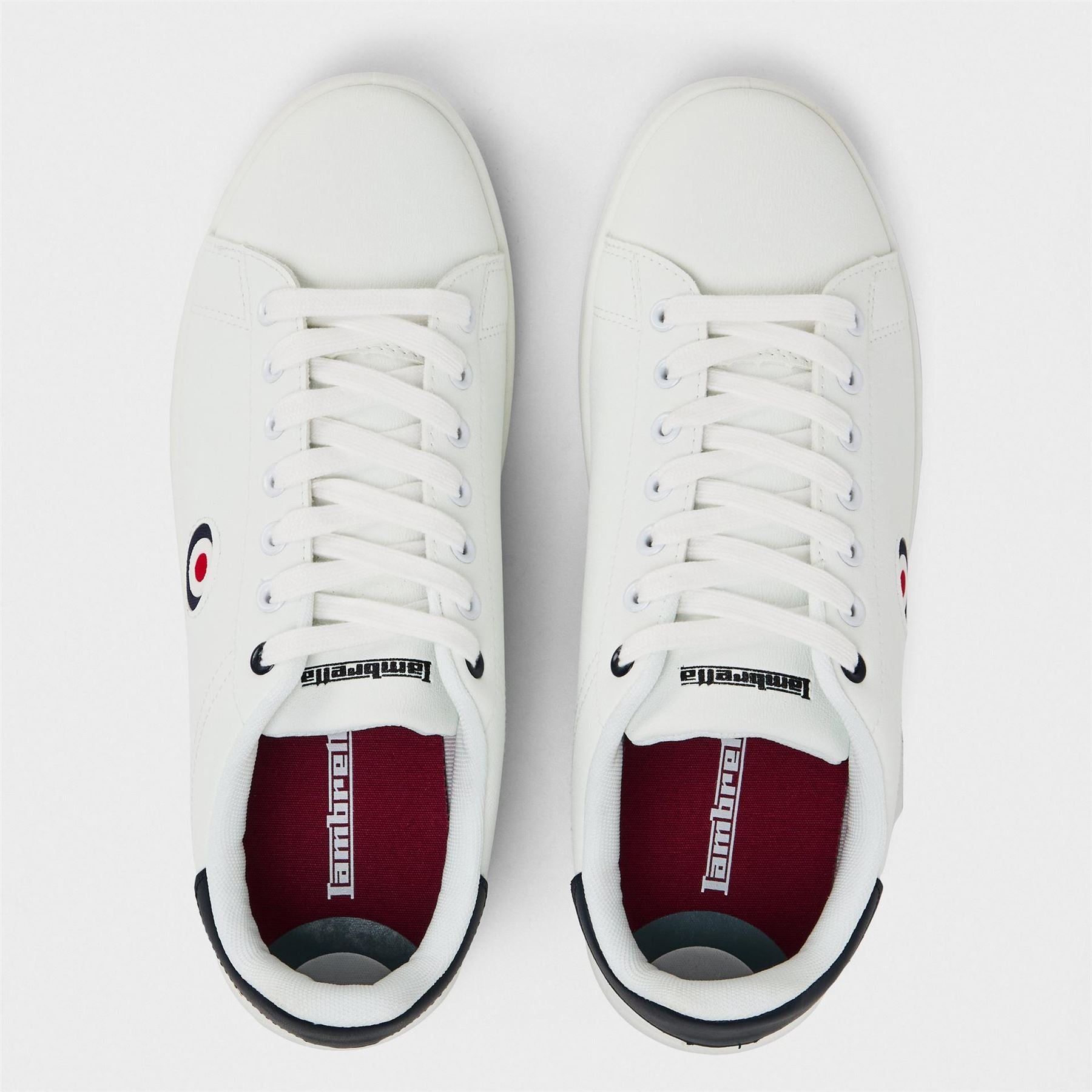 Lambretta Pinball 2 Round Toe Flat Heel Trainers