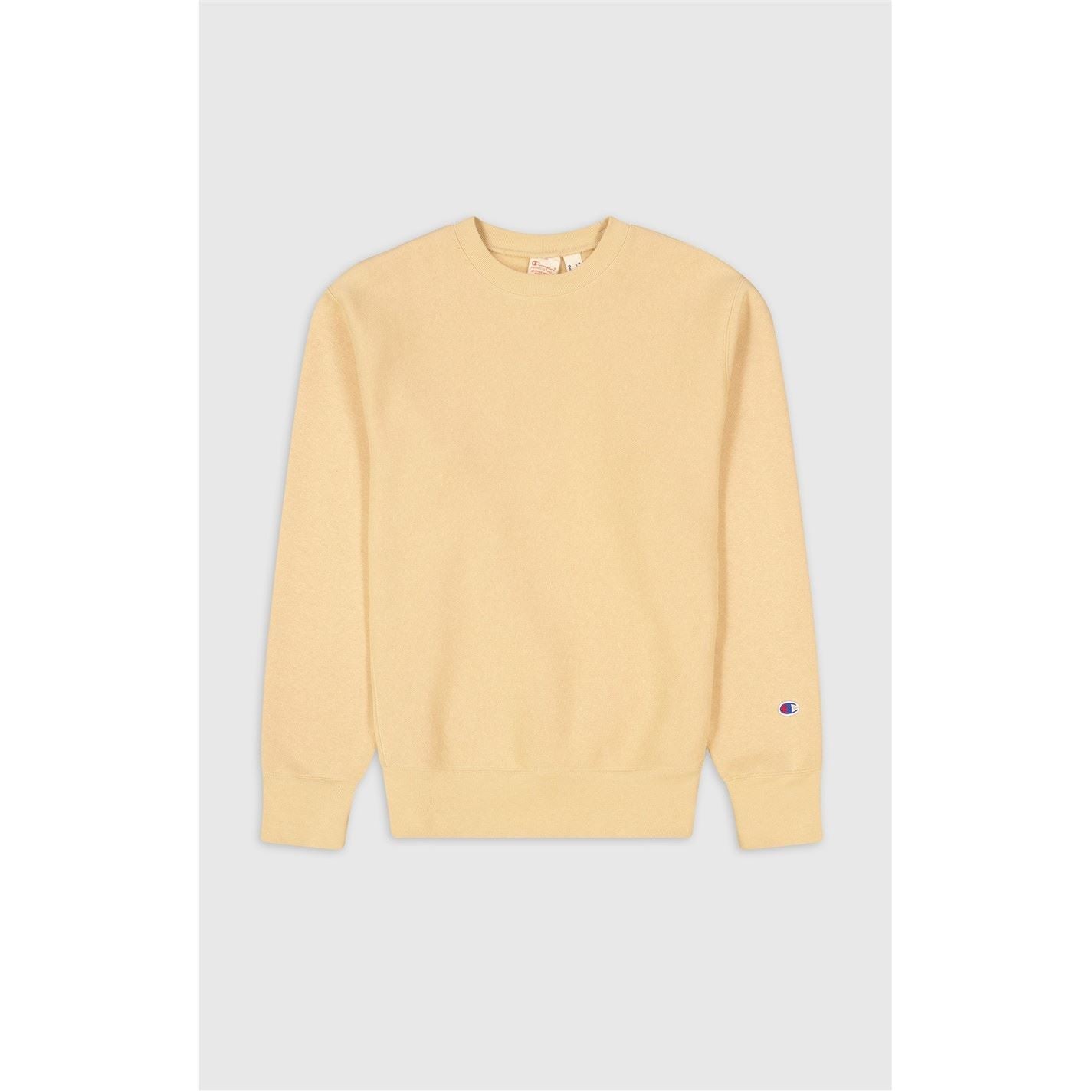 Champion Crew Neck Regular Fit Long Sleeve Sweatshirt