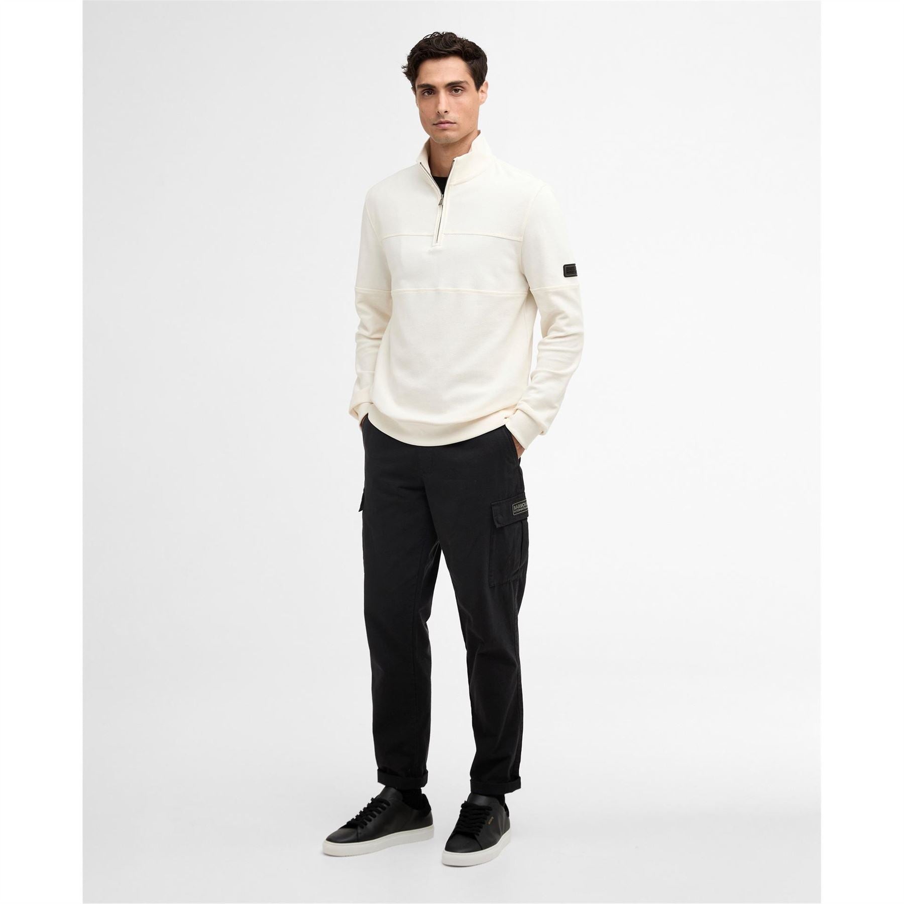 Barbour International Kaspian Half Zip Sweatshirt