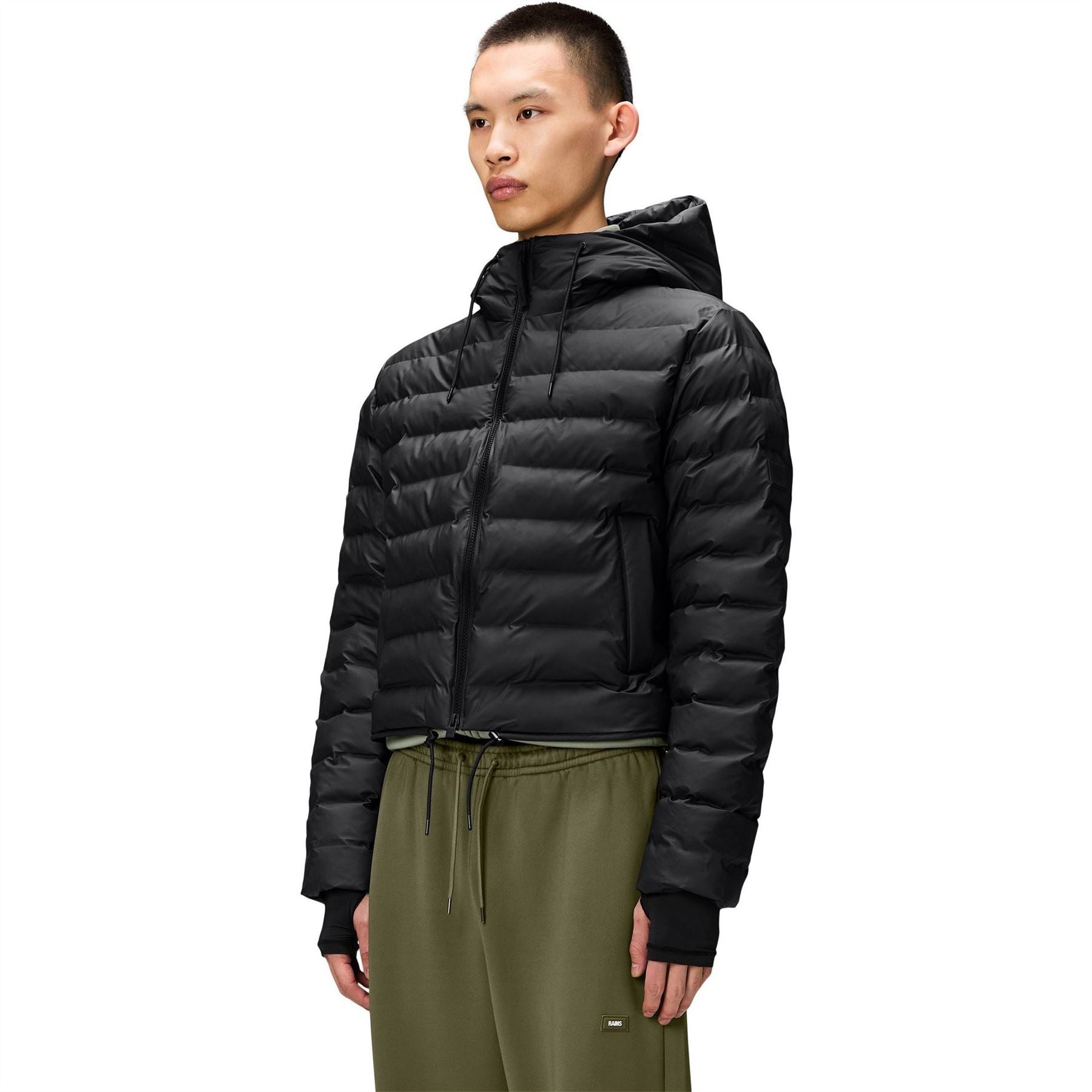 Rains Short Puffer Jacket