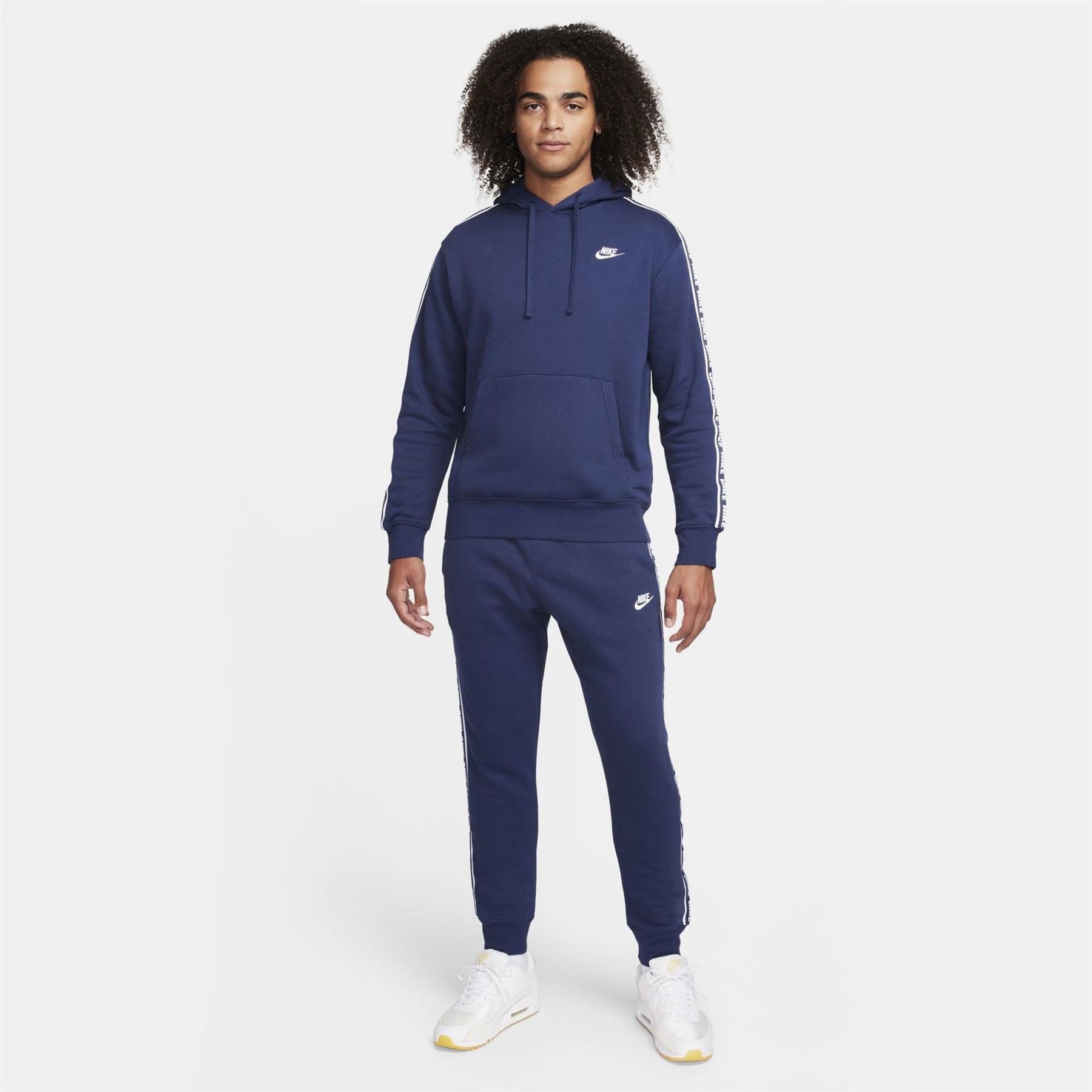 Nike Mens Fleece Graphic Hooded Tracksuit