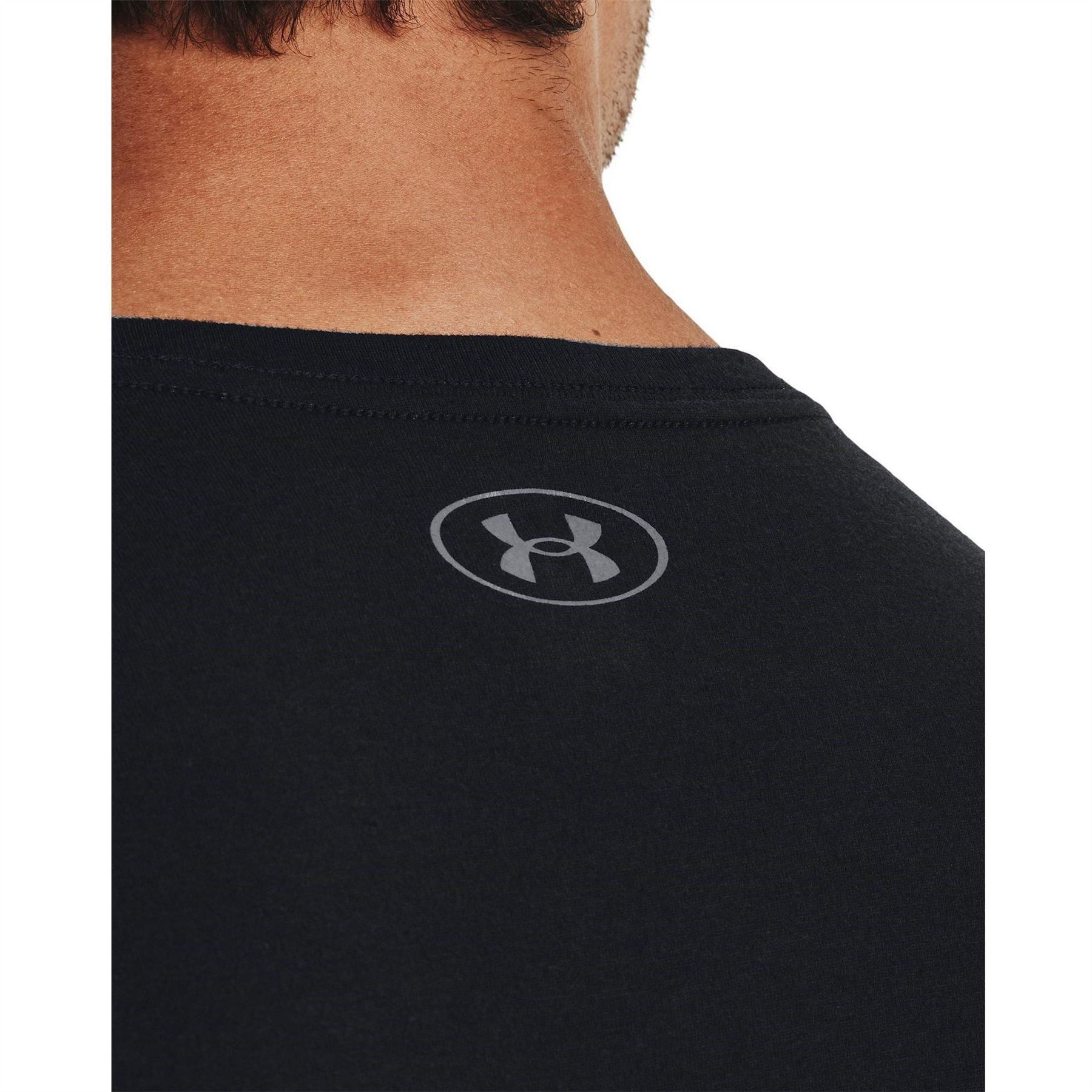 Under Armour Logo Print Crew Neck Short Sleeve Jersey T-Shirt