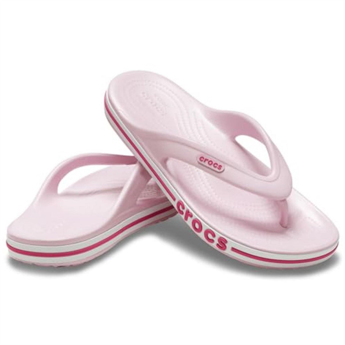 Crocs Baya Lined Thong Toe Flip Flops