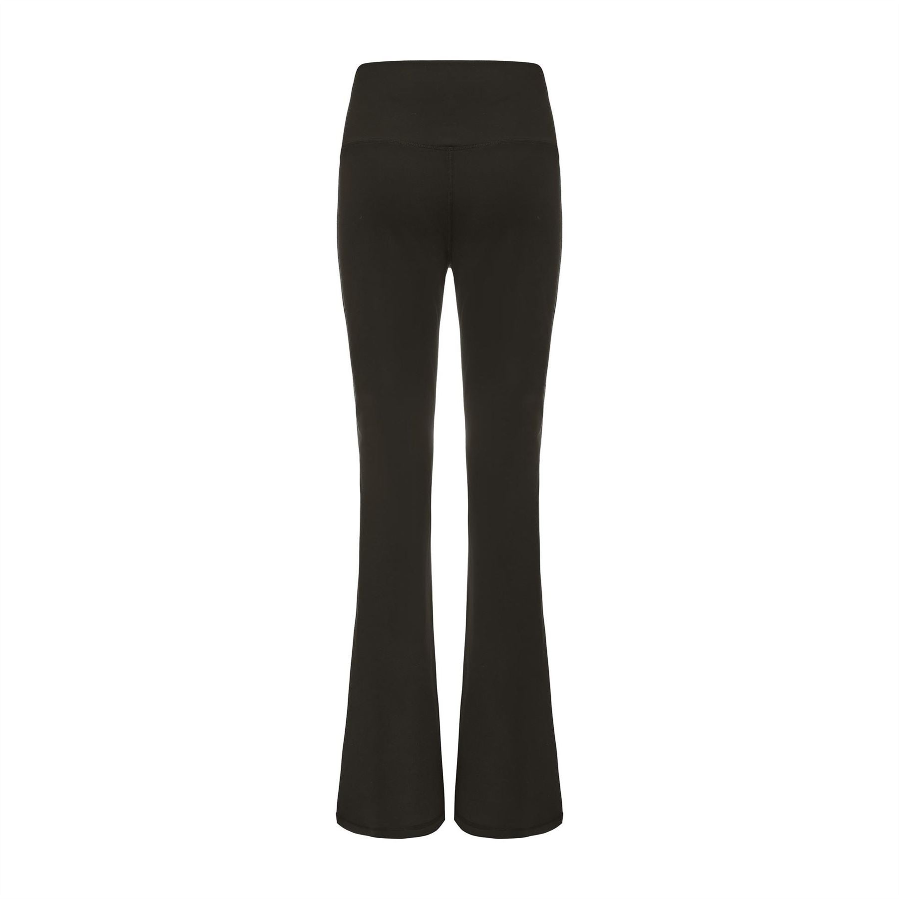 LA Gear Womens Crossover Waist Flared Leggings