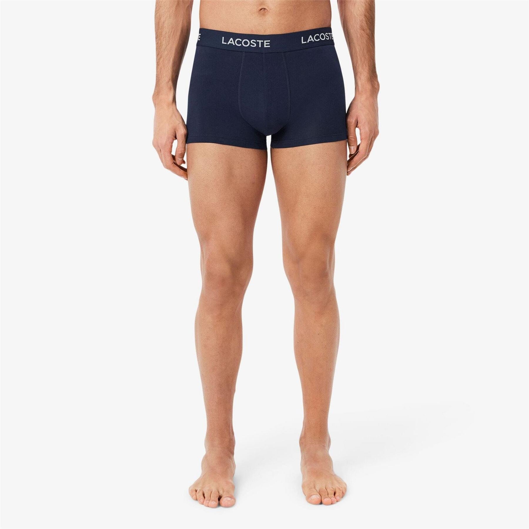 Lacoste Pack Stretch Cotton Trunks