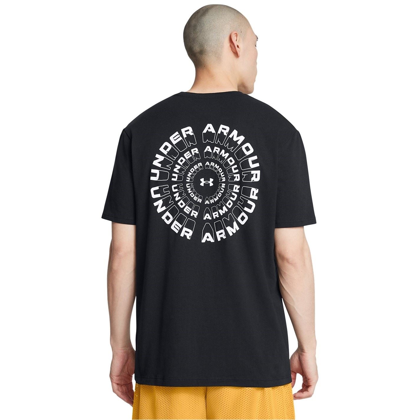 Under Armour Mens Armour Ua M Radial Wm 60 40s Ss Gym Top