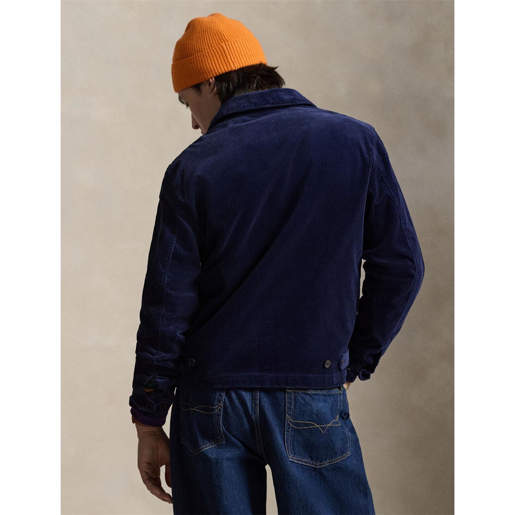 Polo Ralph Lauren Ribbed Zipped Pocket Windbreaker Jacket
