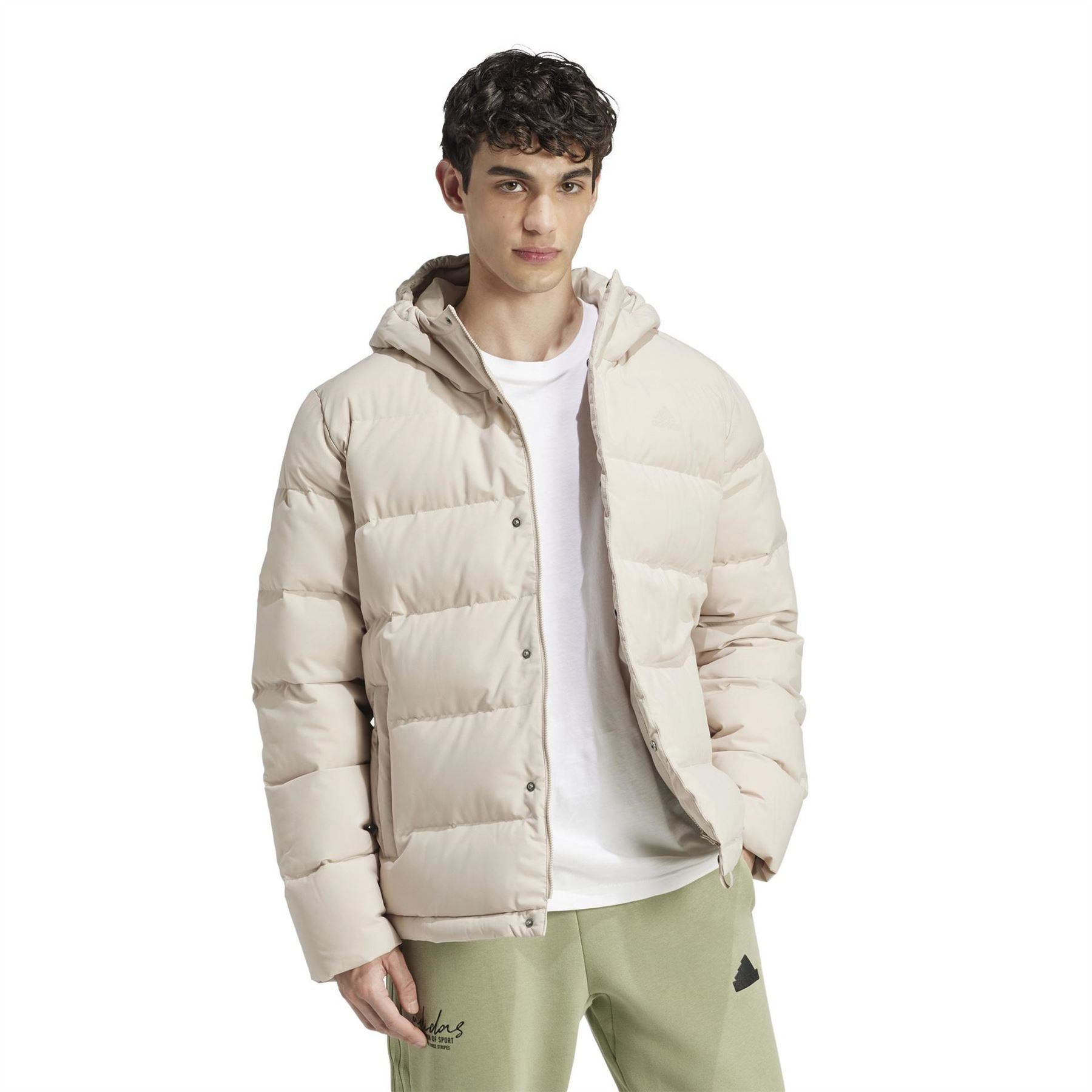 adidas Helionic Hooded Down Jacket