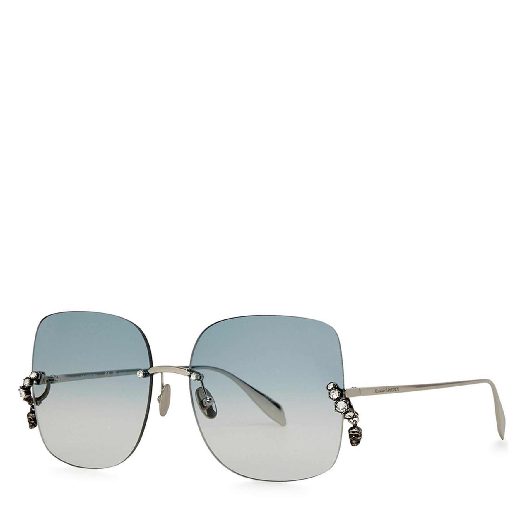 Alexander McQueen F Rimless Side Charm Metal