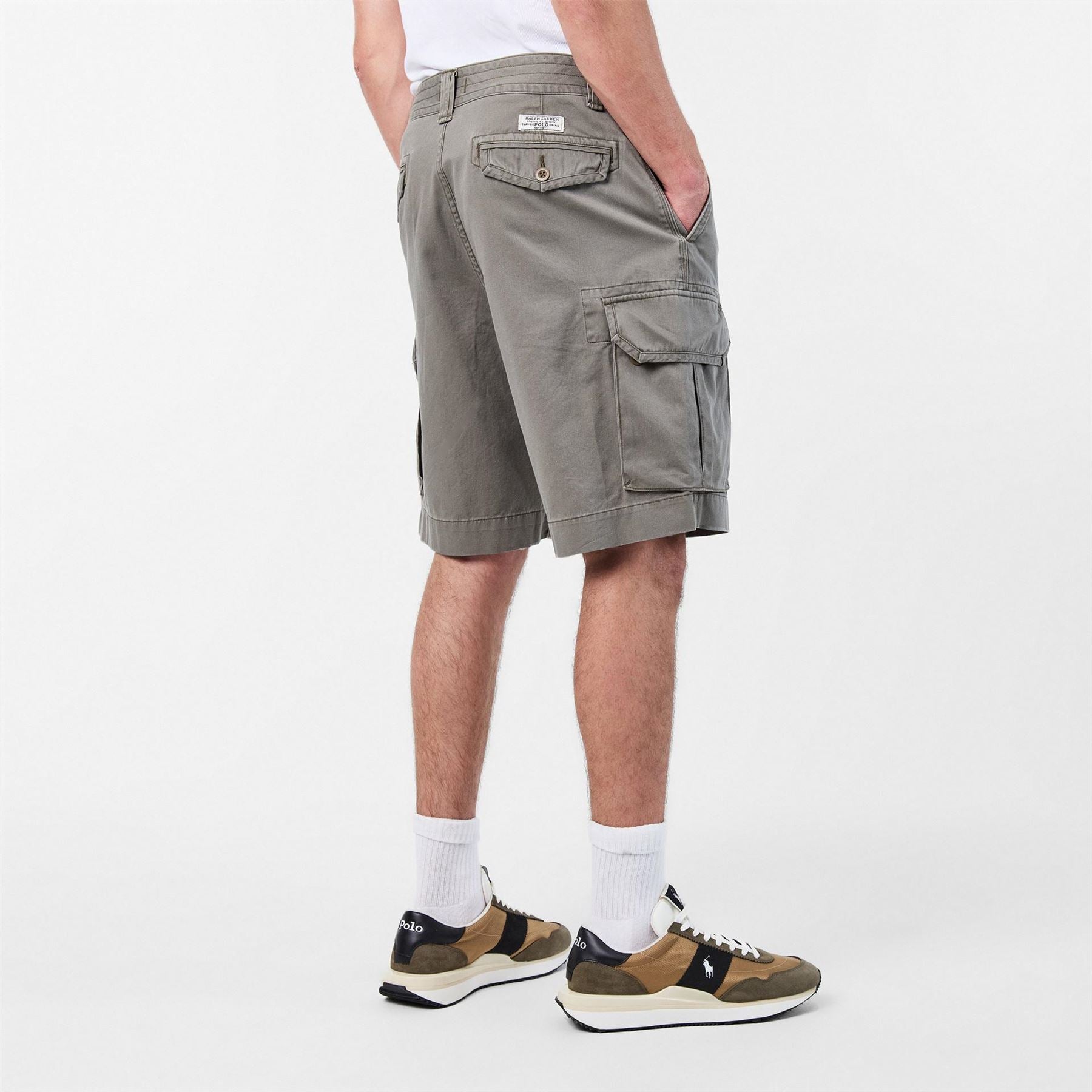 Polo Ralph Lauren Solid Patterned Cargo Shorts