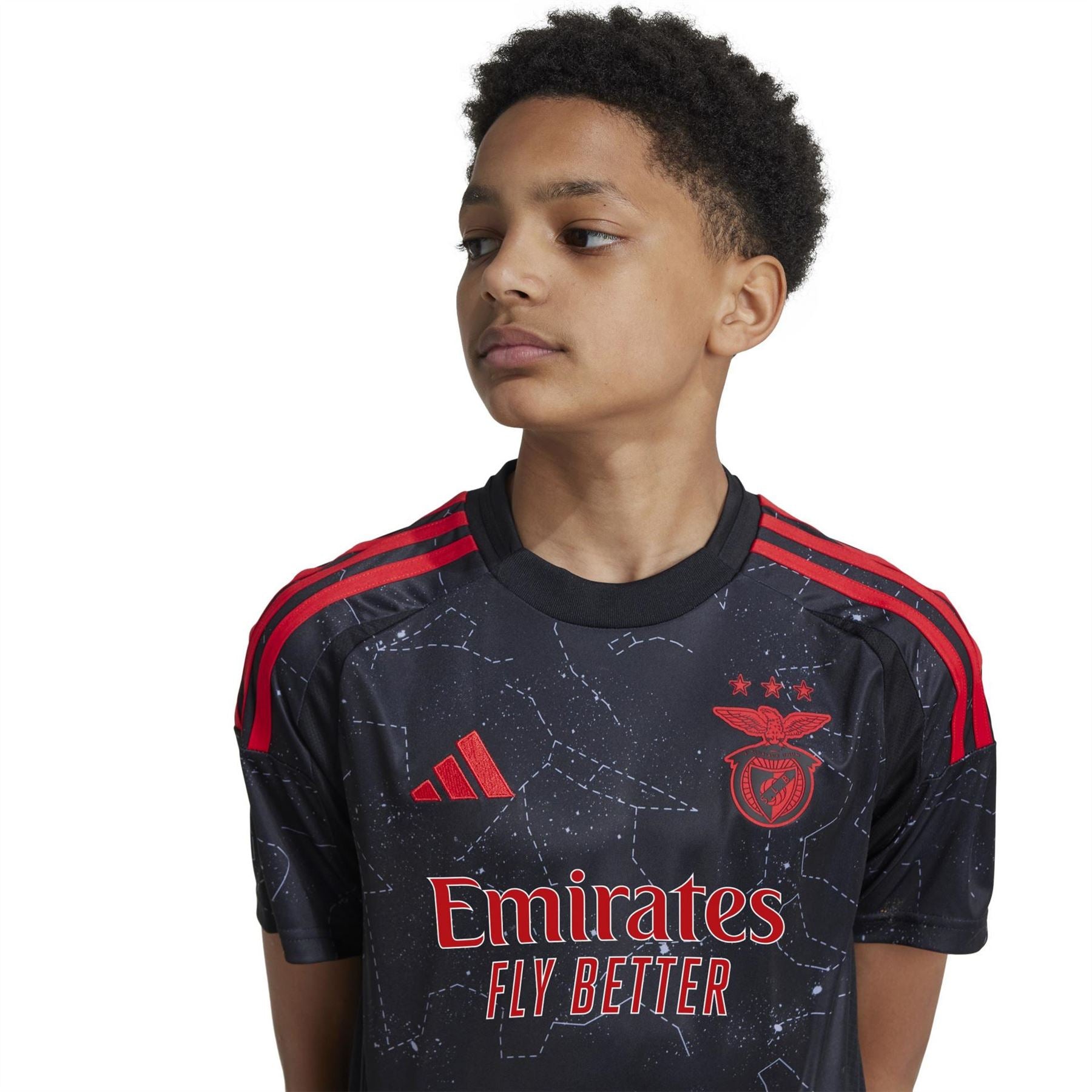 adidas Kids Jersey Crew Neck Short Sleeve T-Shirt