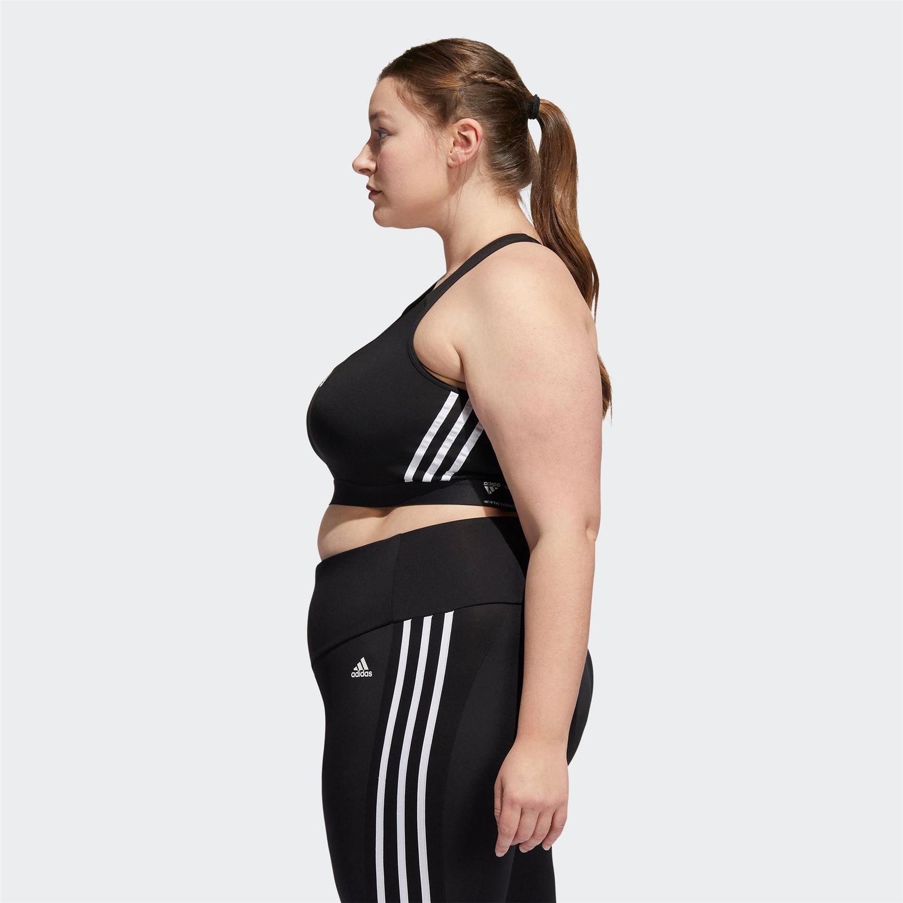 adidas Training Medium Support 3 Stripe