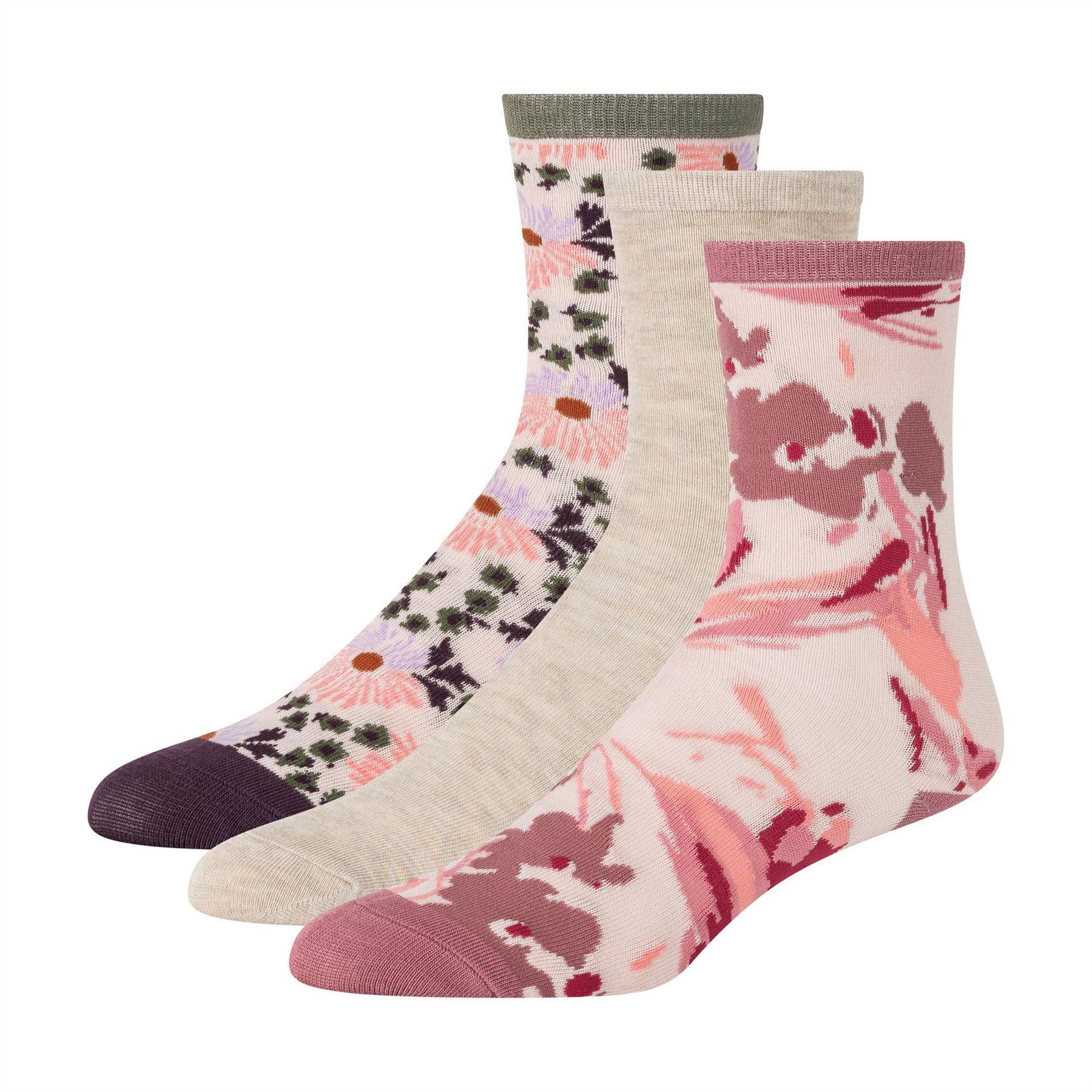 Ted Baker 3 Pack Long Crew Socks