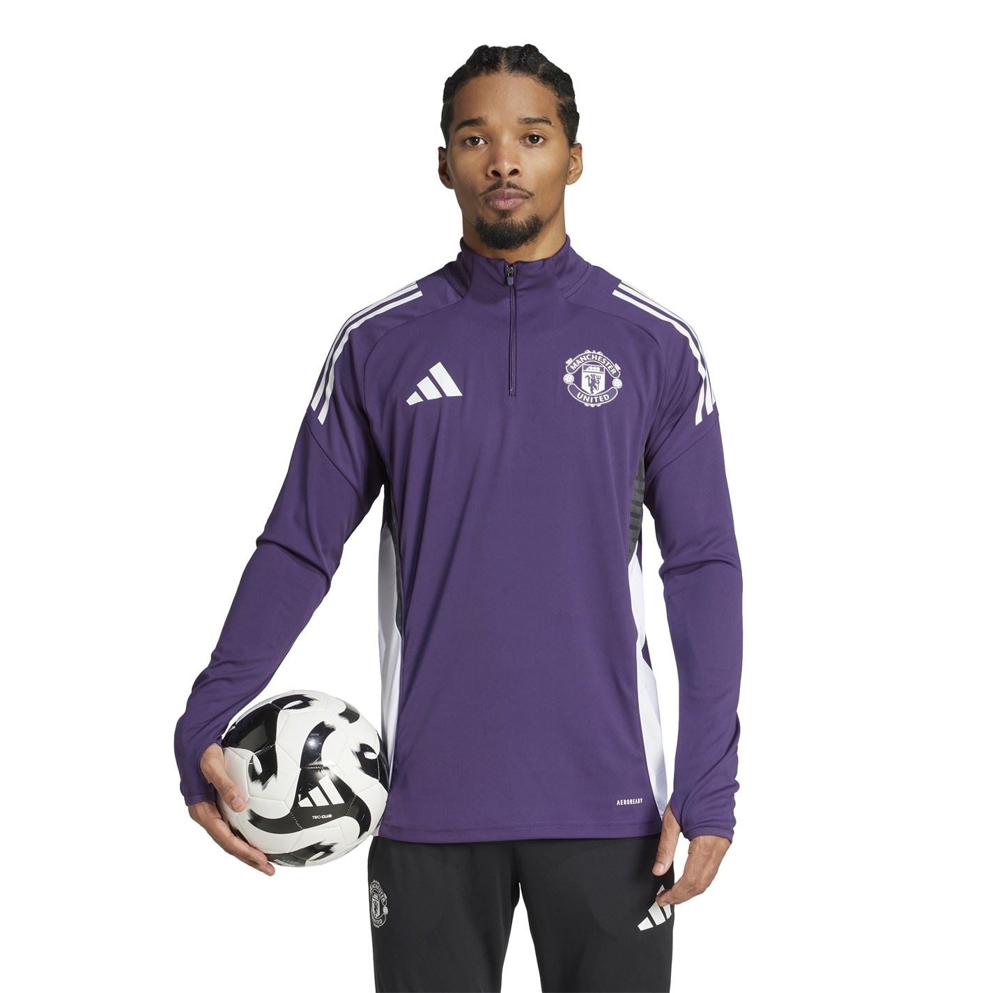 adidas Mens Manchester United Training Top 2025 2026