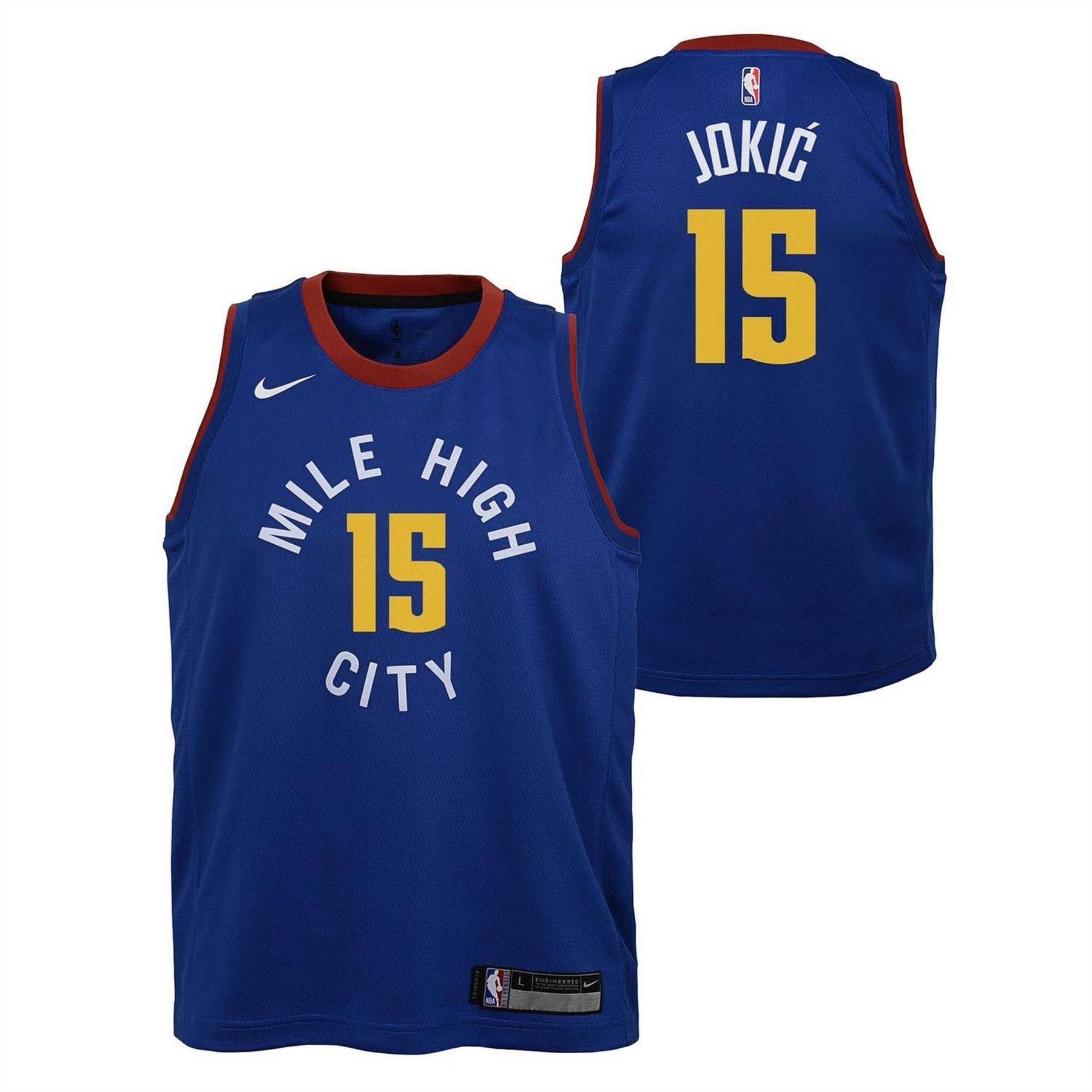 Nike Nuggets Nikola Jokic #15 Jersey