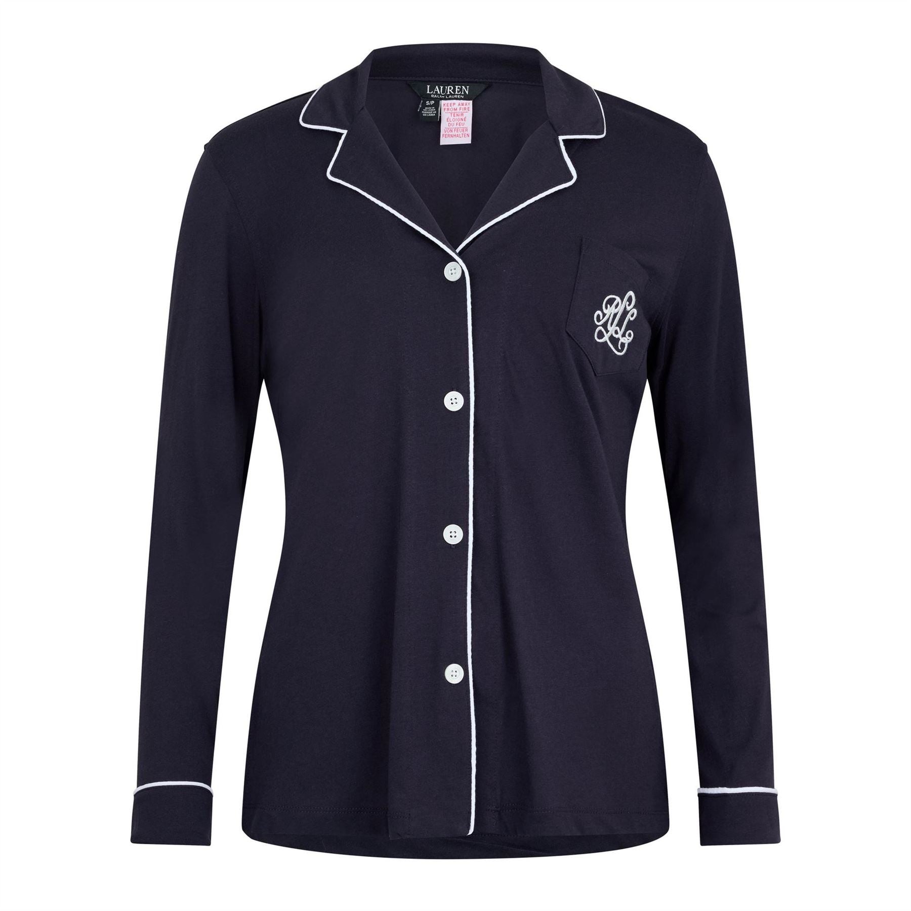 Lauren by Ralph Lauren Classic Notch Pyjama Set