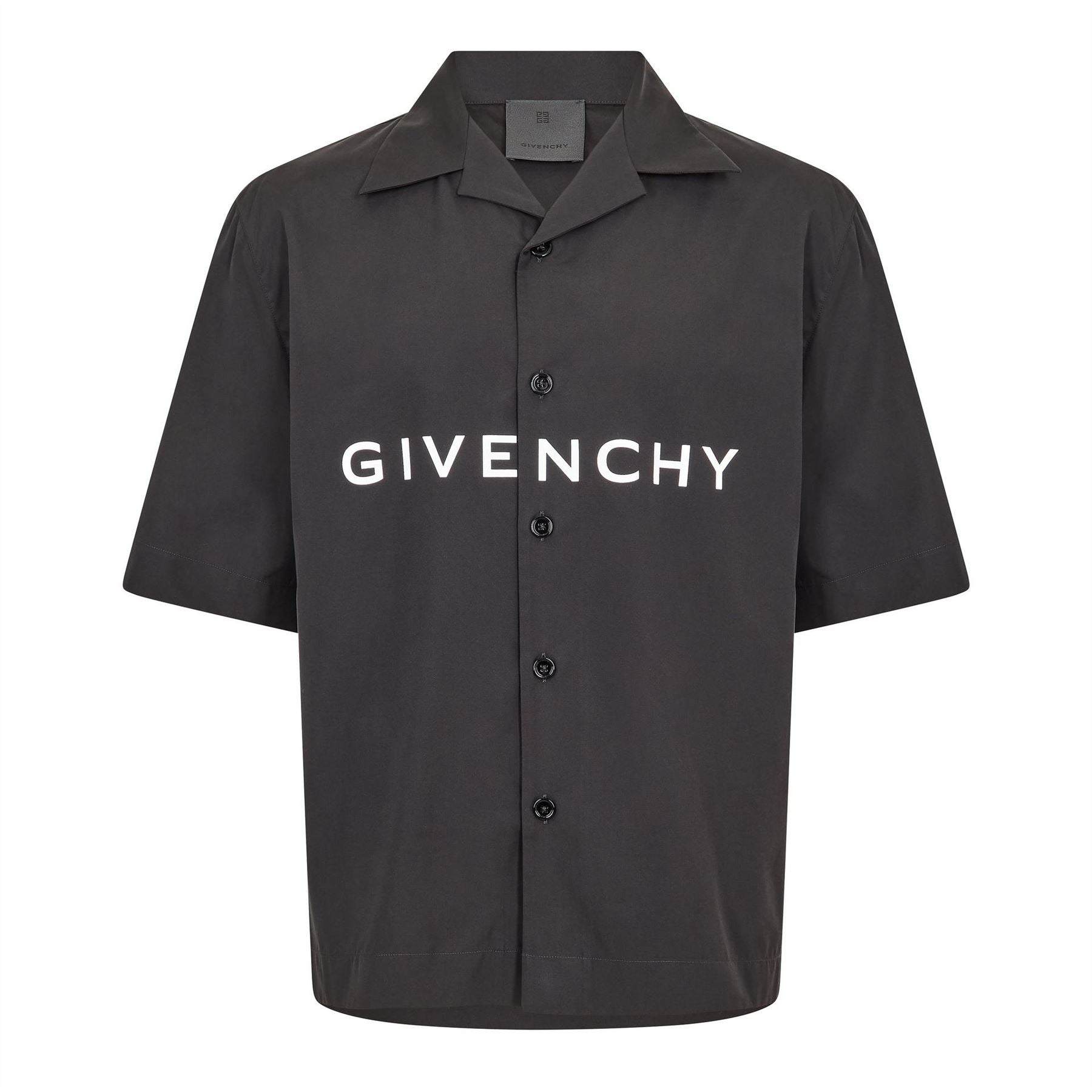 GIVENCHY Giv Boxy Fit Short Sleeve Plain Shirt