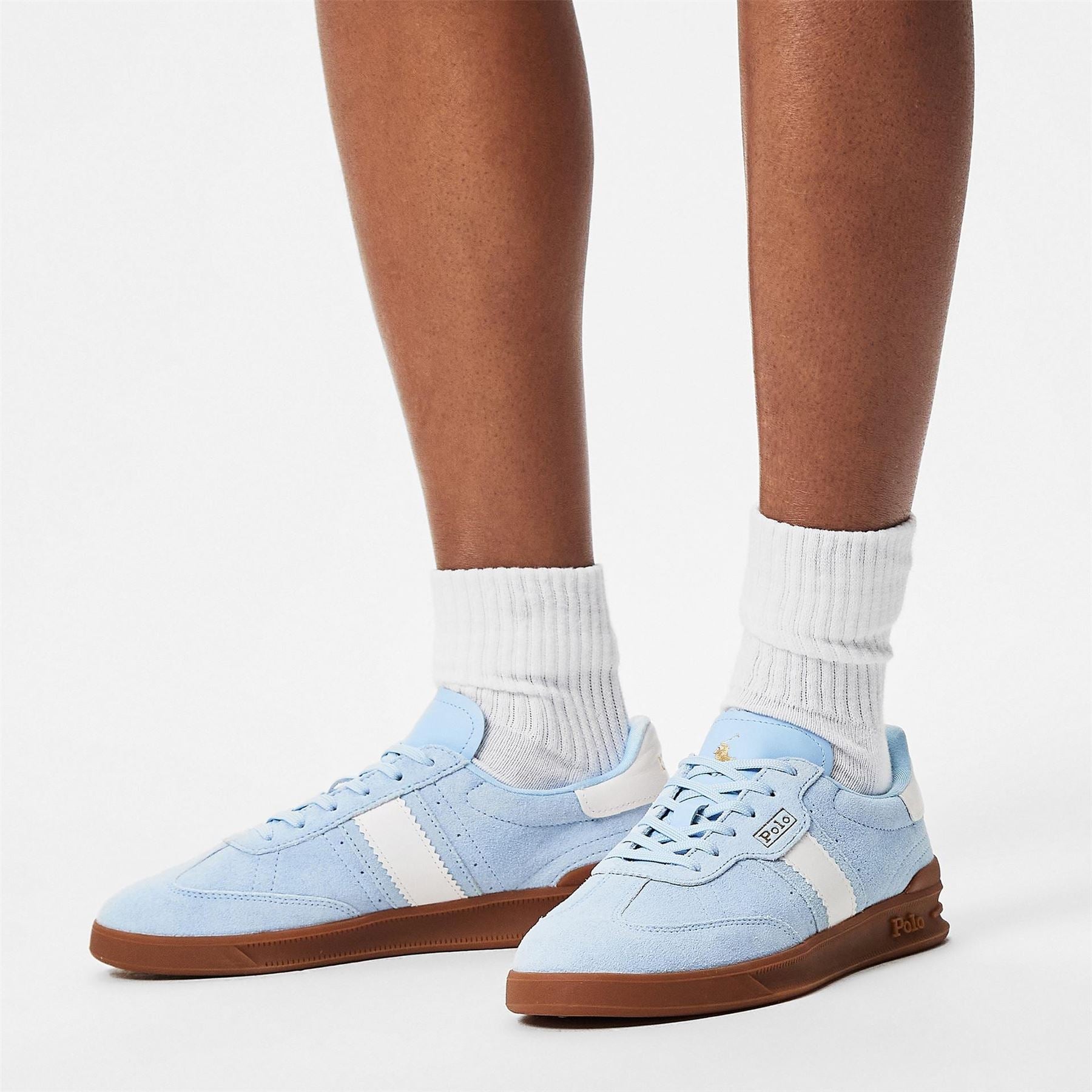 Polo Ralph Lauren Leather Court Trainers