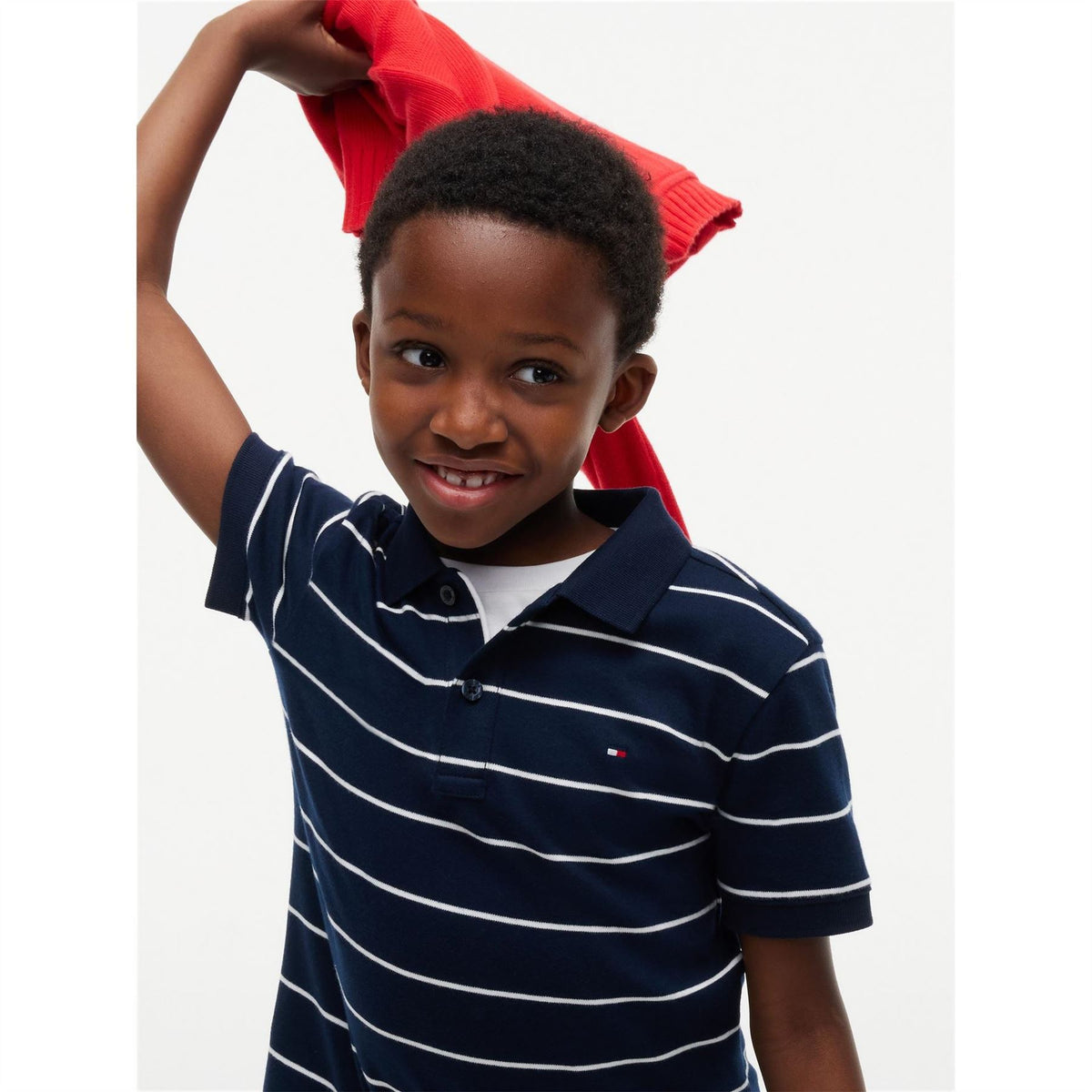 Tommy Hilfiger Logo Cotton Short Sleeve Polo