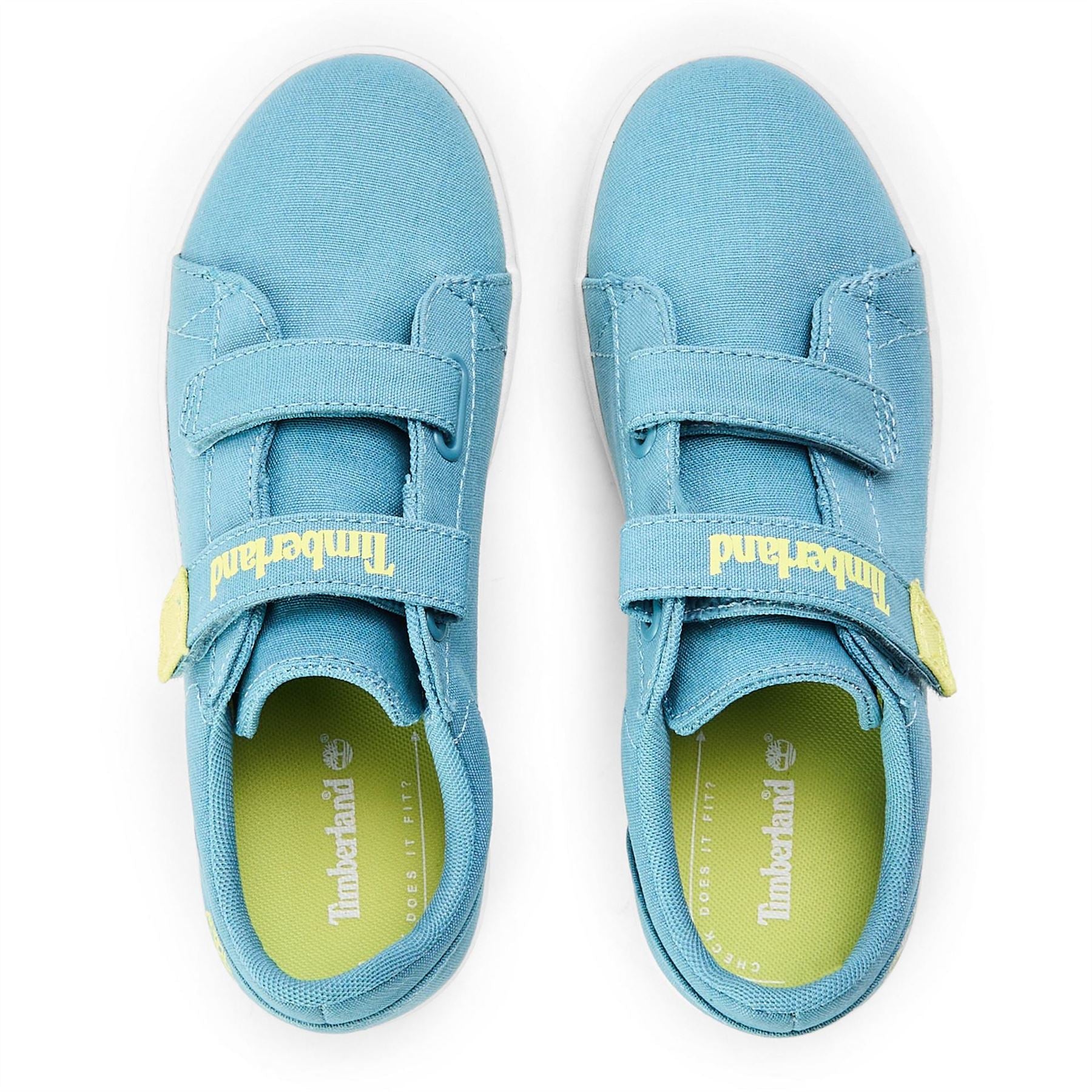 Timberland Kids Stone Jump Low Hook And Loop Canvasas Trainers