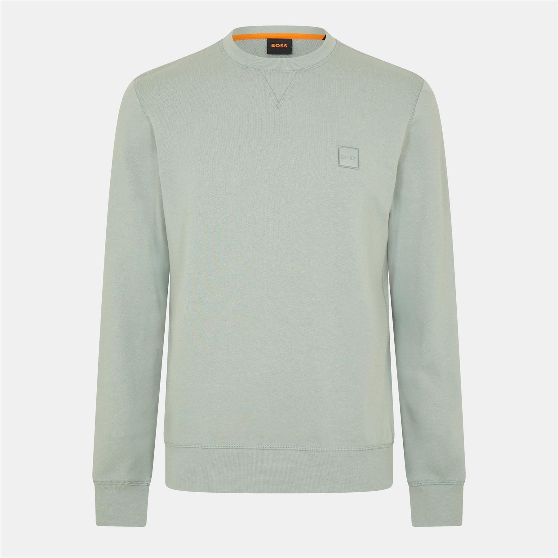 Boss Orange Long Sleeve Premium Cotton Sweatshirt (westart Crew Neck)