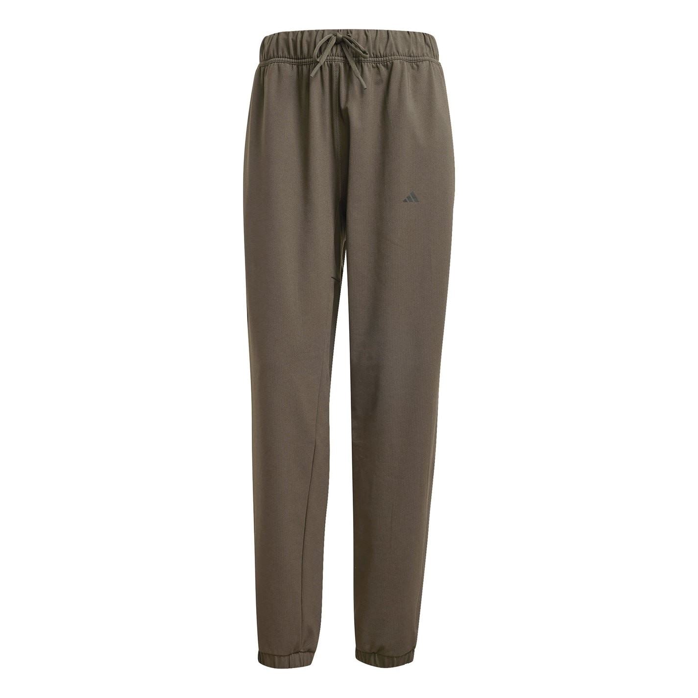 adidas Womens Power Loose Fit French Terry Jogging Bottoms