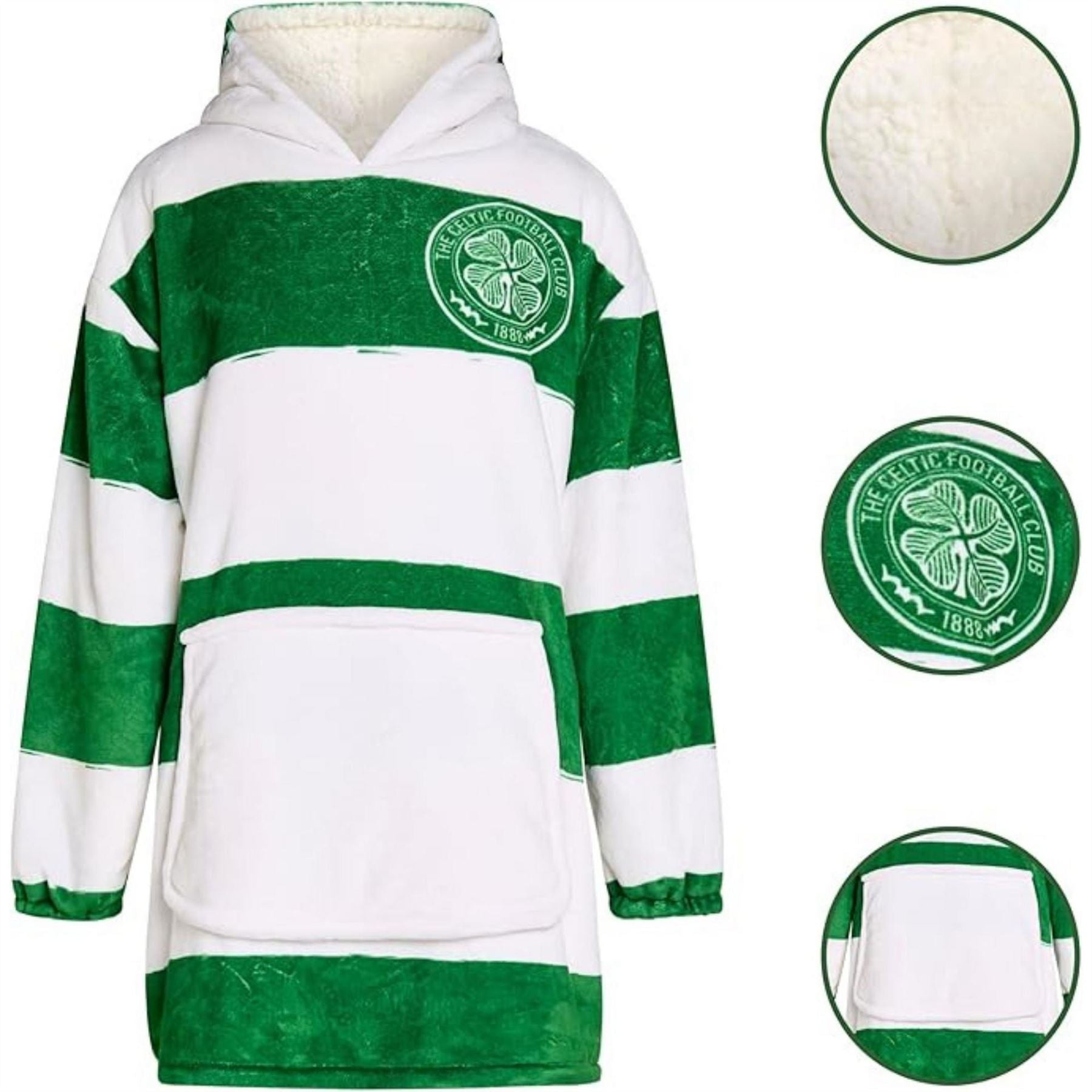 Team Football Officially Licensed Sherpa Fleece Hoodie For Adults