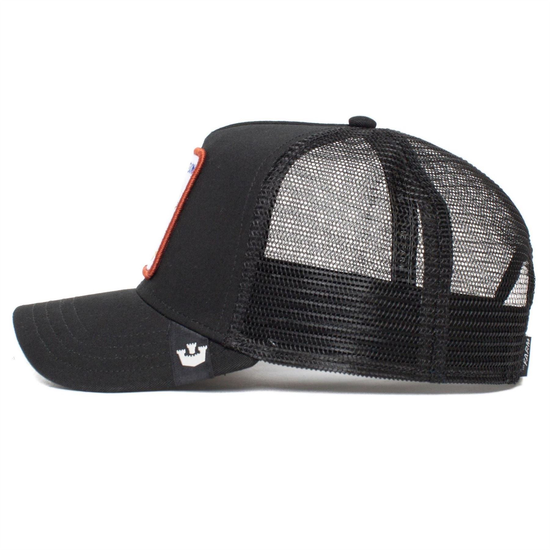 Goorin Bros Adjustable Trucker Cap with Pre-Curved Brim