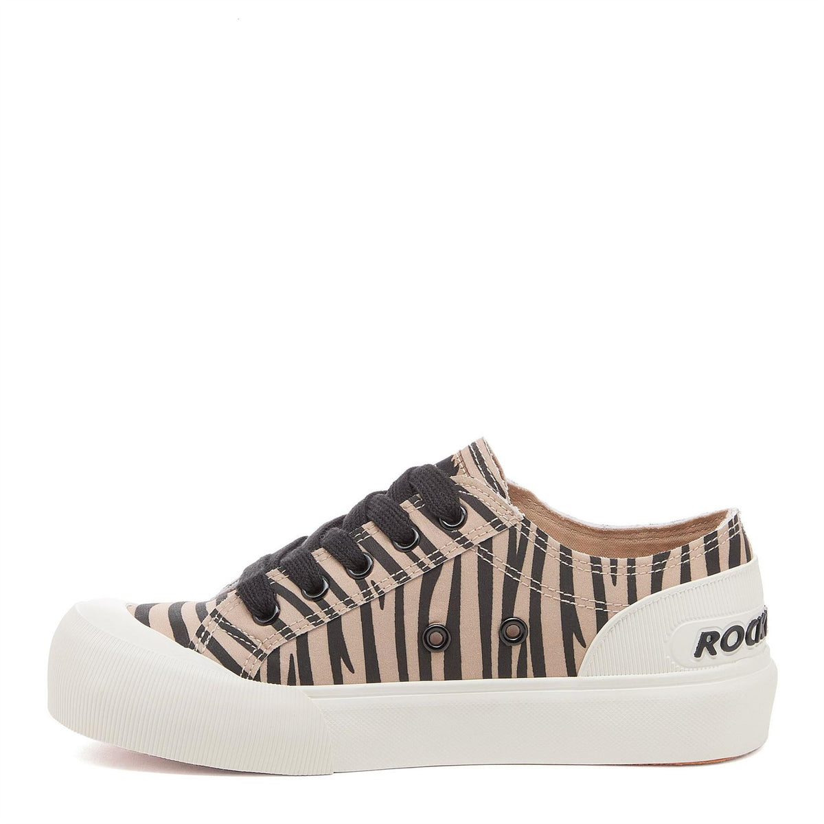 Rocket Dog Jazzin Plus A Zebra Patterned Lace-Up Sneakers