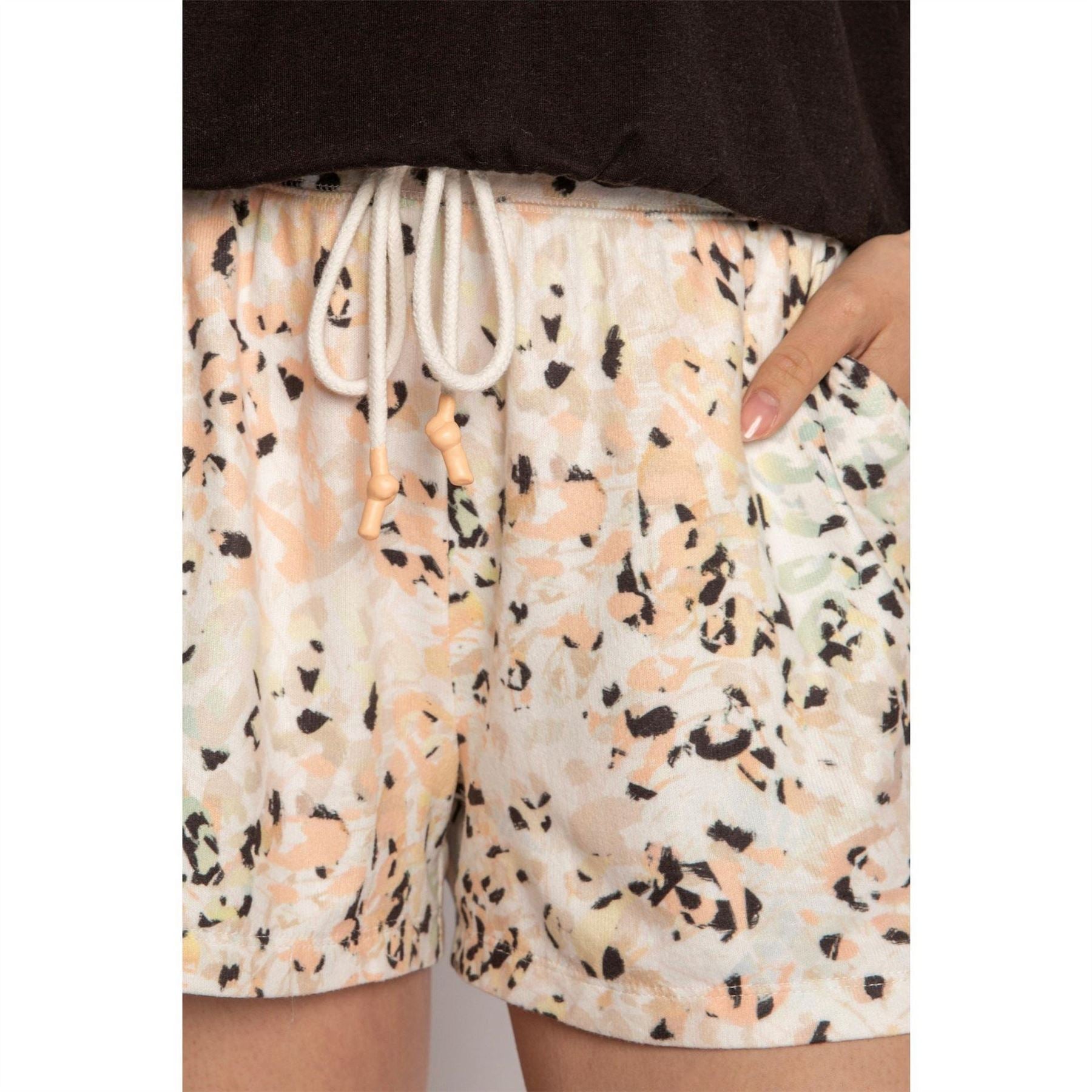 PJ Salvage Salvage Leopard Shorts