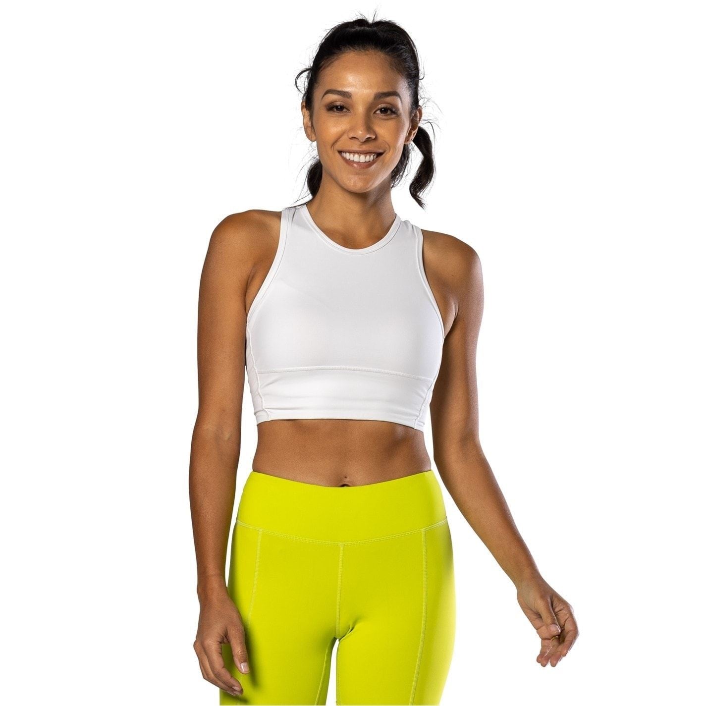Nathan Snug Fit Cropped Sports Bra