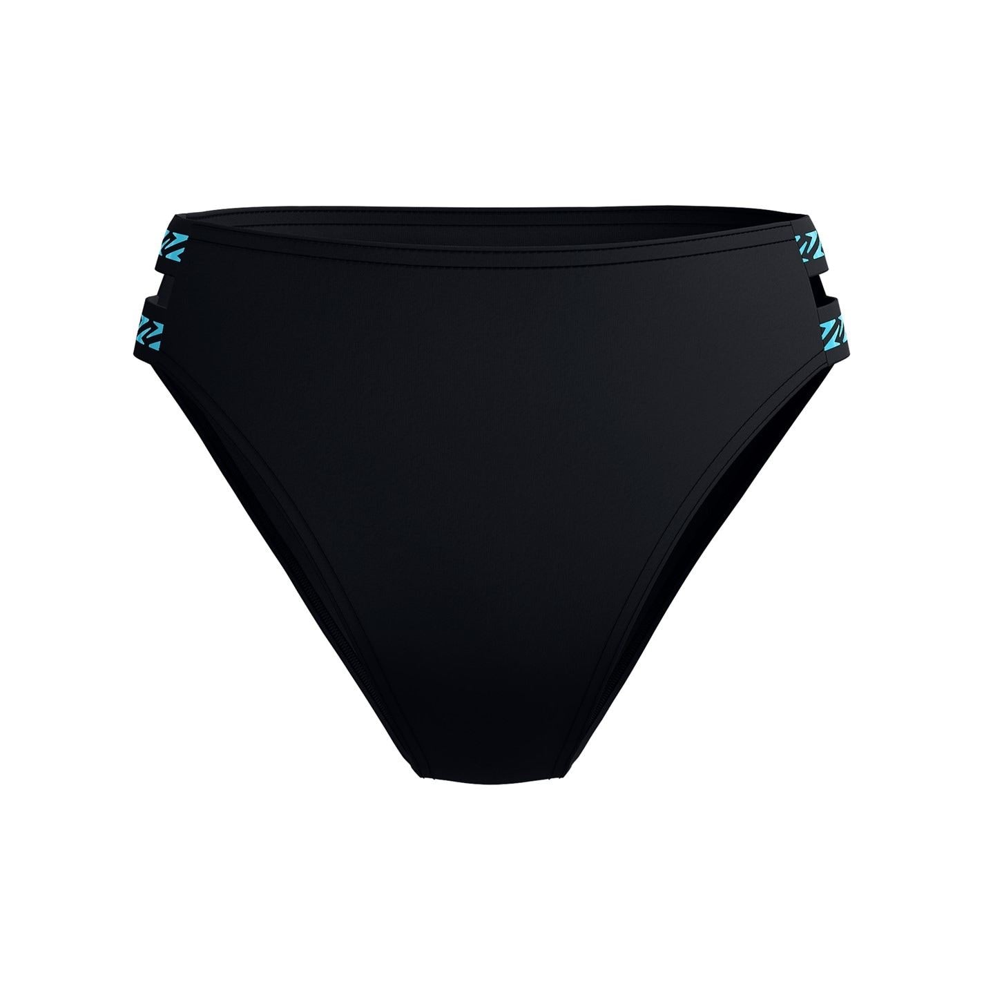 Speedo Solid Logo Elastic High Waist Bottom