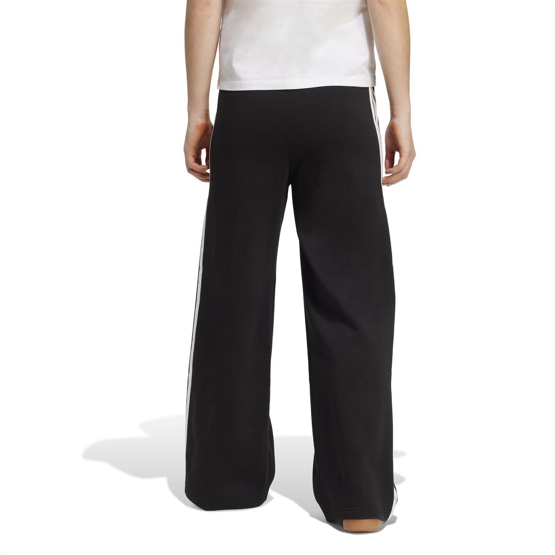 adidas 3s Wide Leg Side Stripes Track Joggers