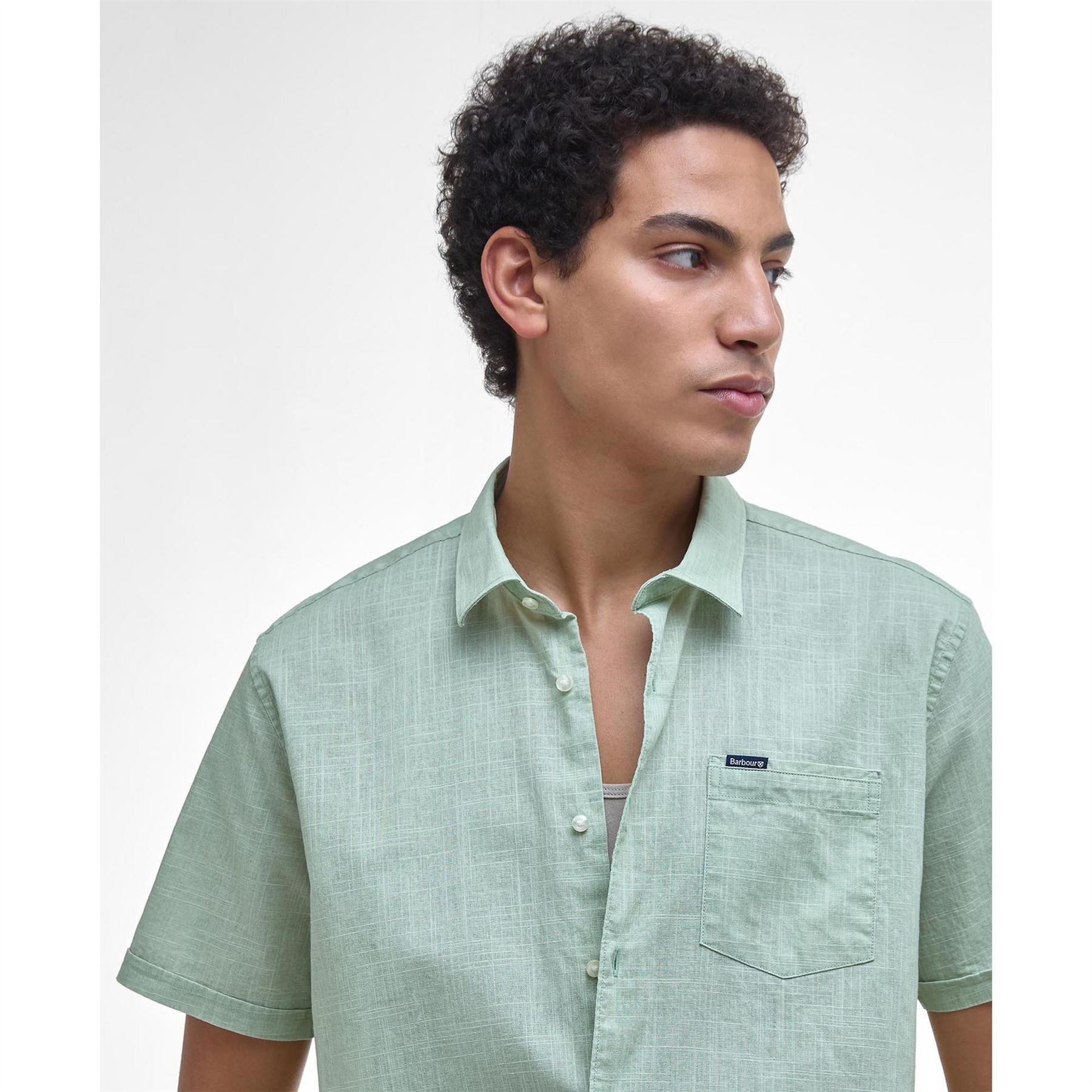 Barbour Pigment Short Sleeve Plain Shirt