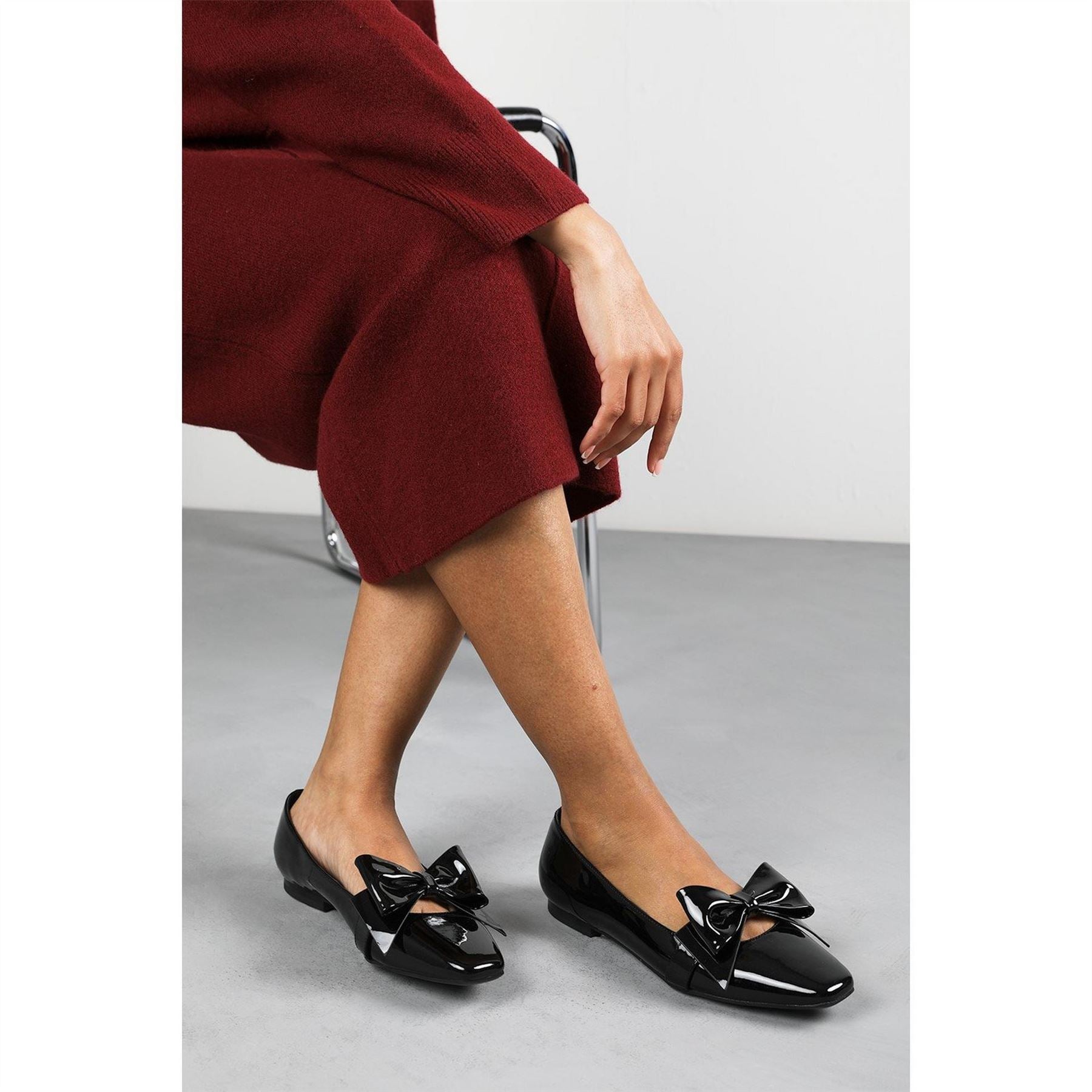 Wheres That From Square Toe Ballet Pump