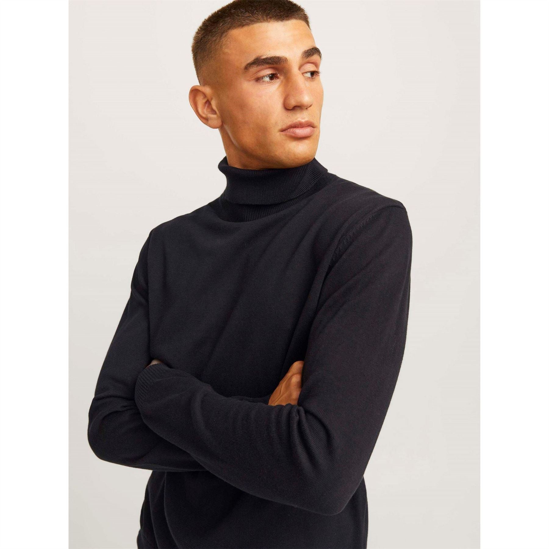 Jack and Jones Roll Neck Knitted Jumper