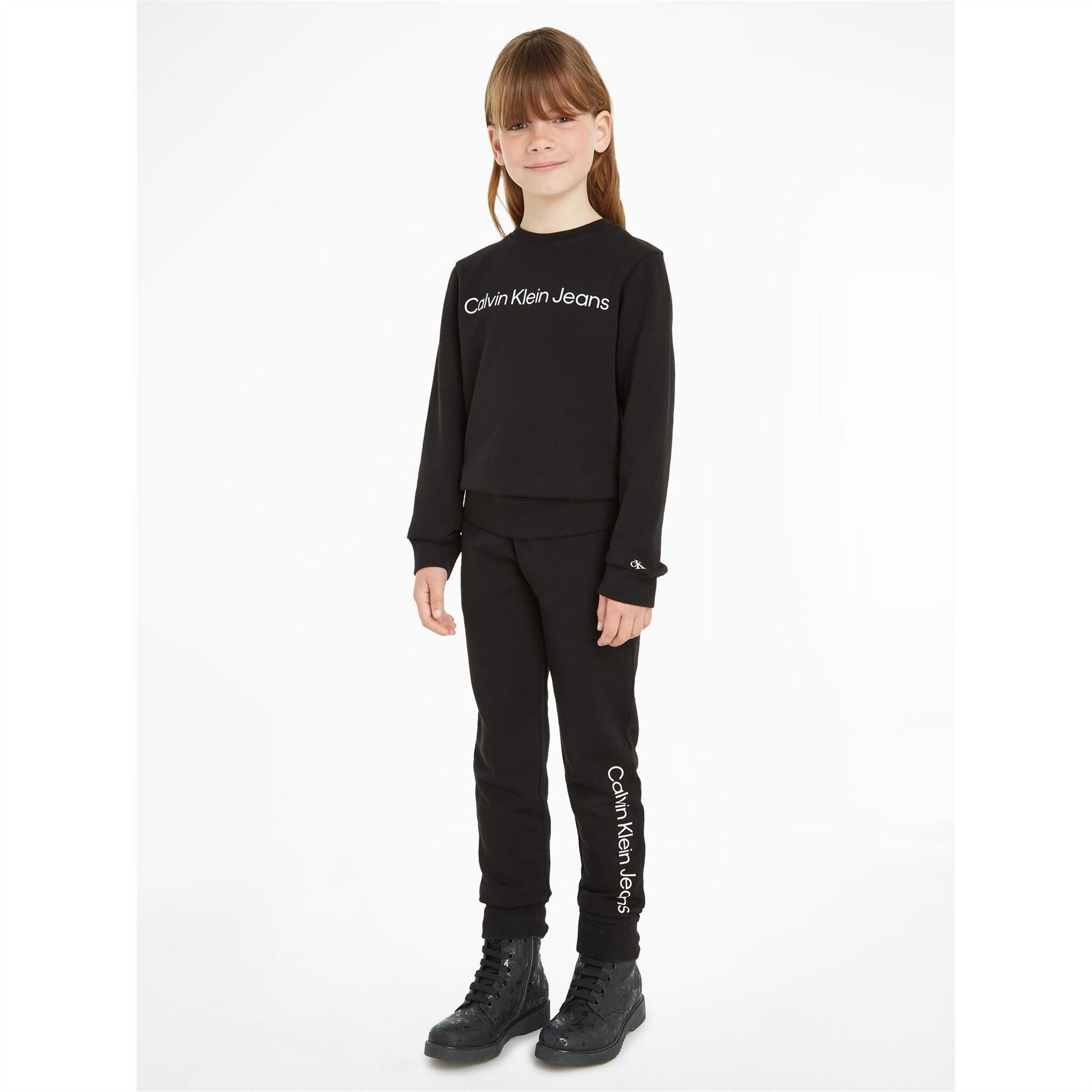 Calvin Klein Jeans Logo Tracksuit Set Juniors