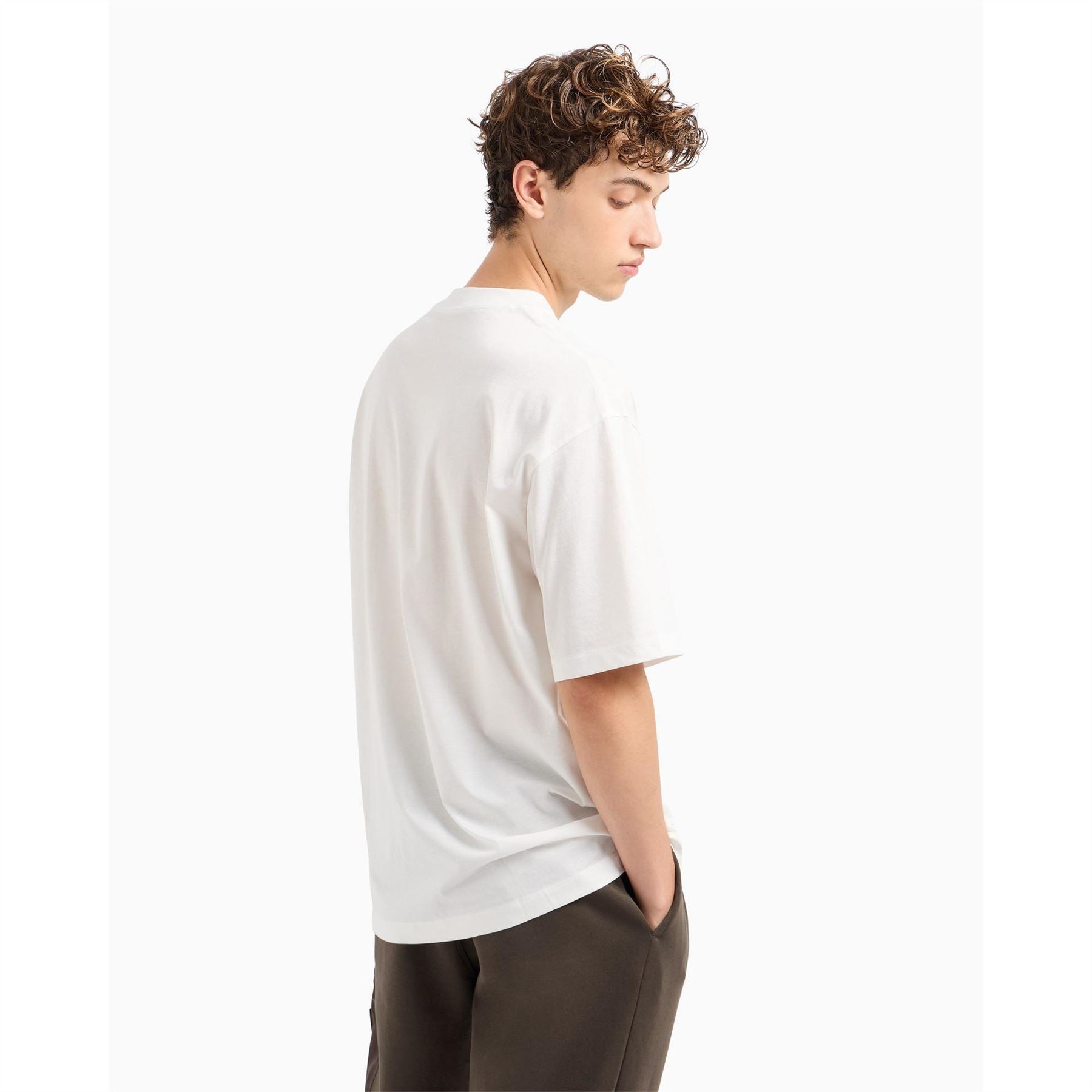 Armani Exchange Regular Fit Crew Neck T-Shirt