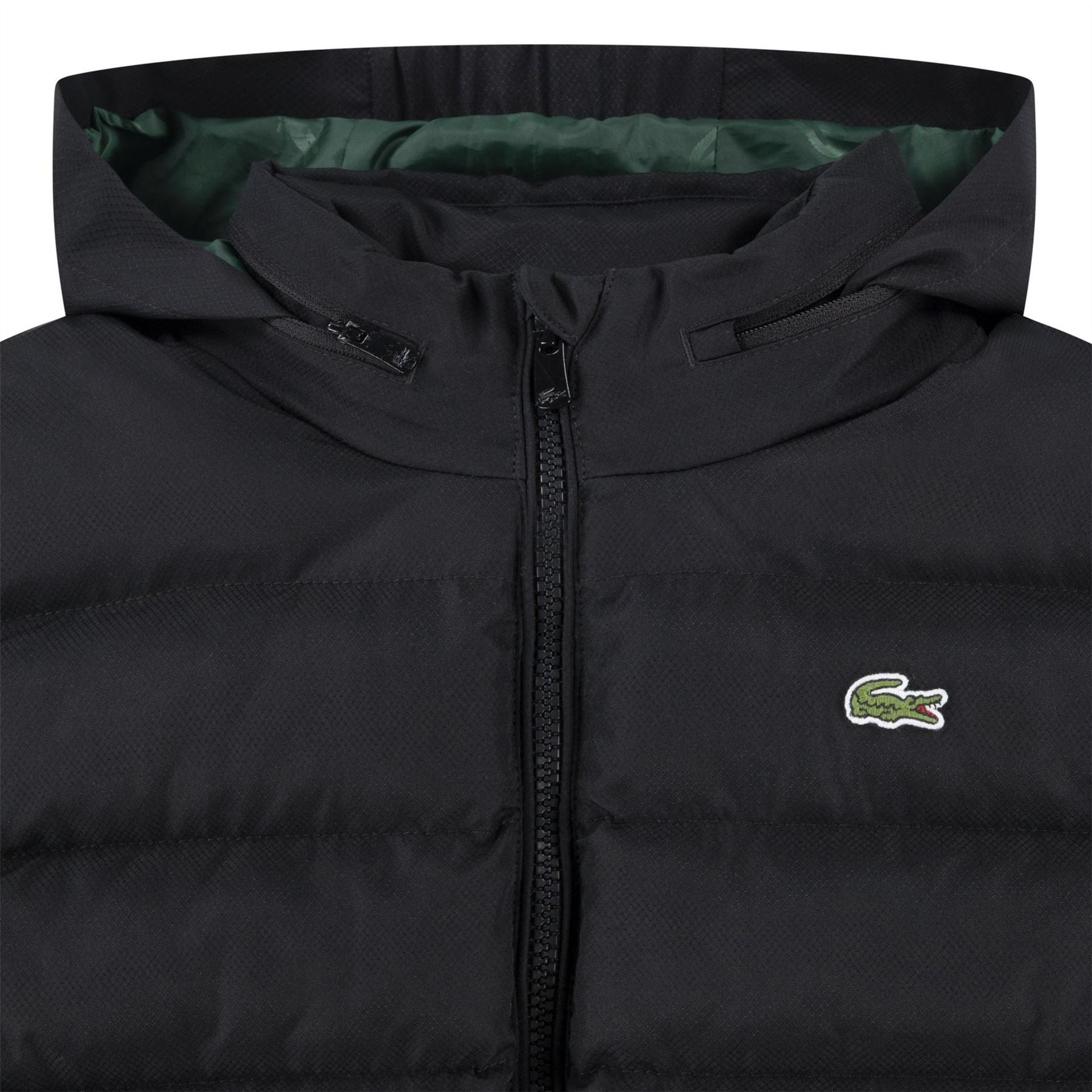 Lacoste Insulated Water Repellent Short Puffer Jacket